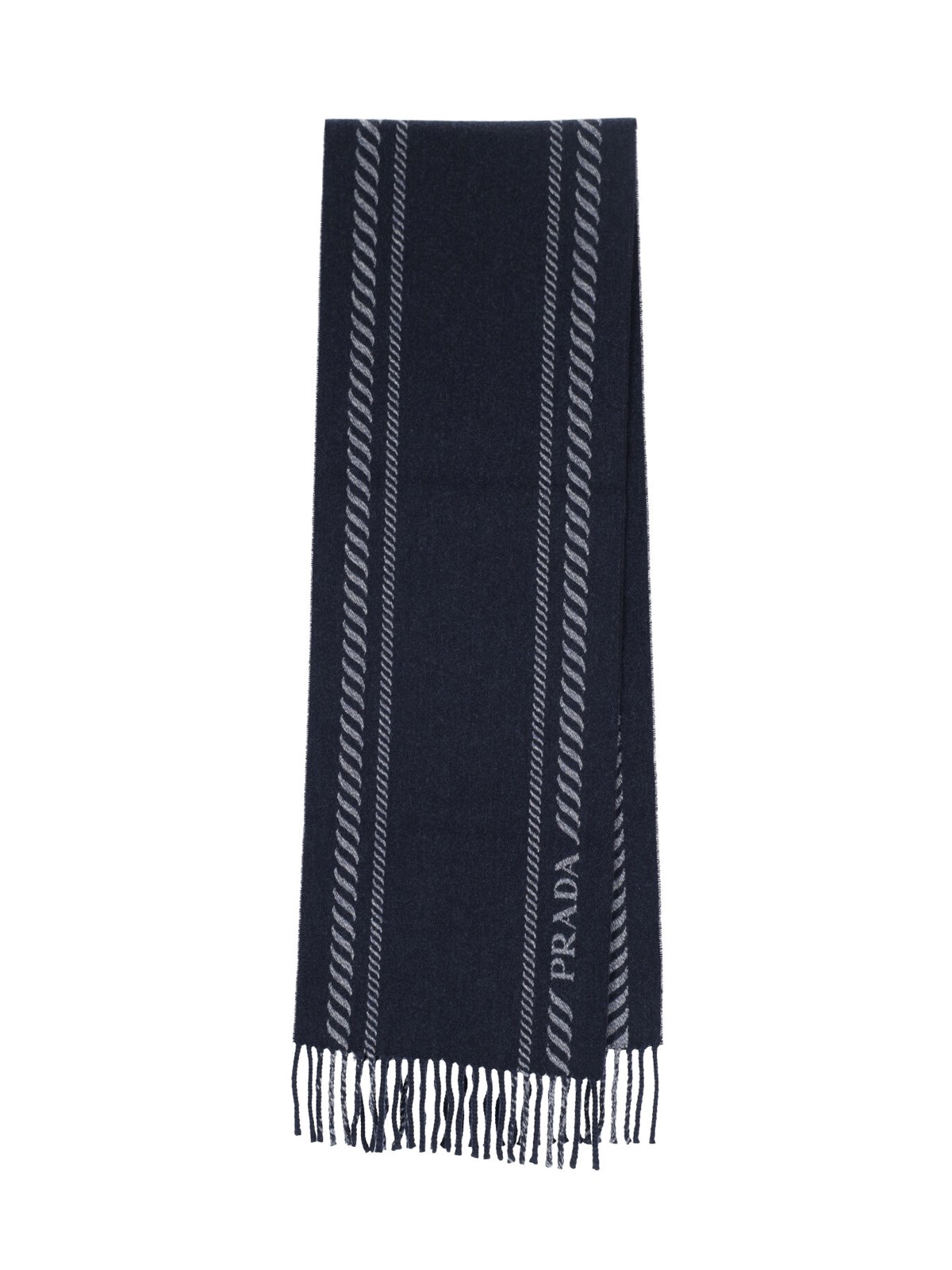 Prada Virgin Wool And Cashmere Scarf