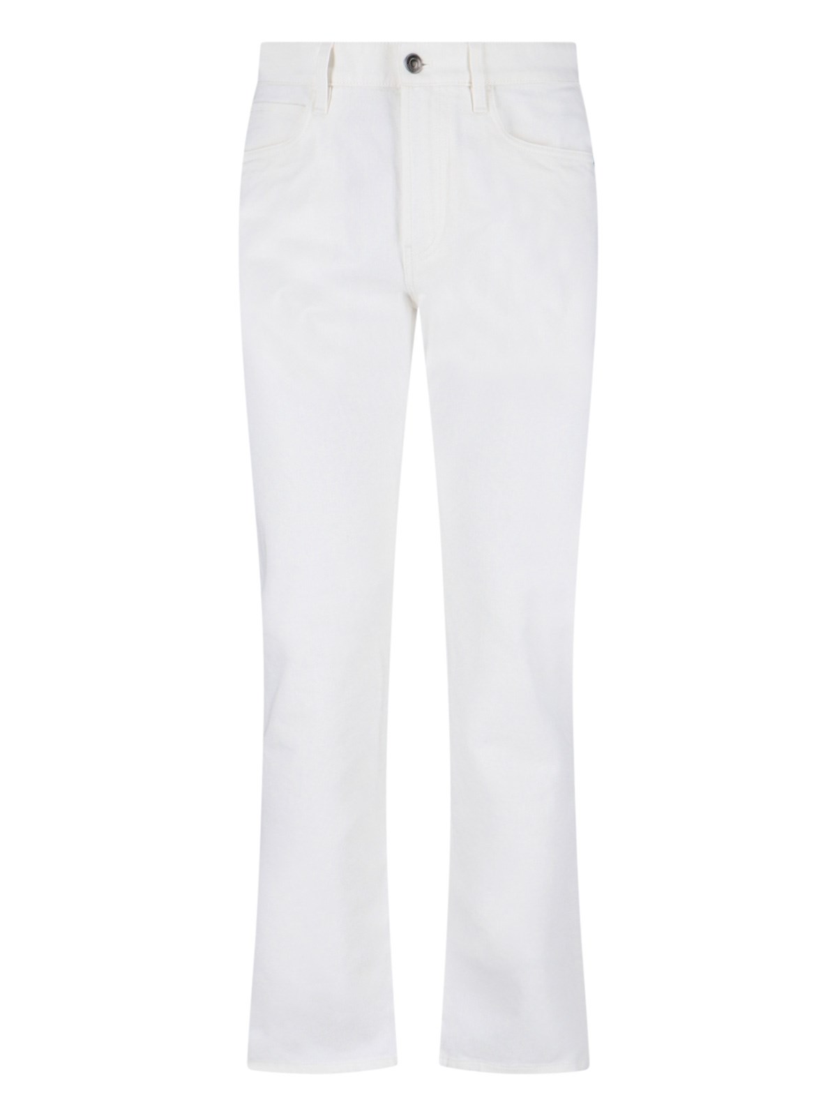 Loro Piana 'quarona' Jeans In White