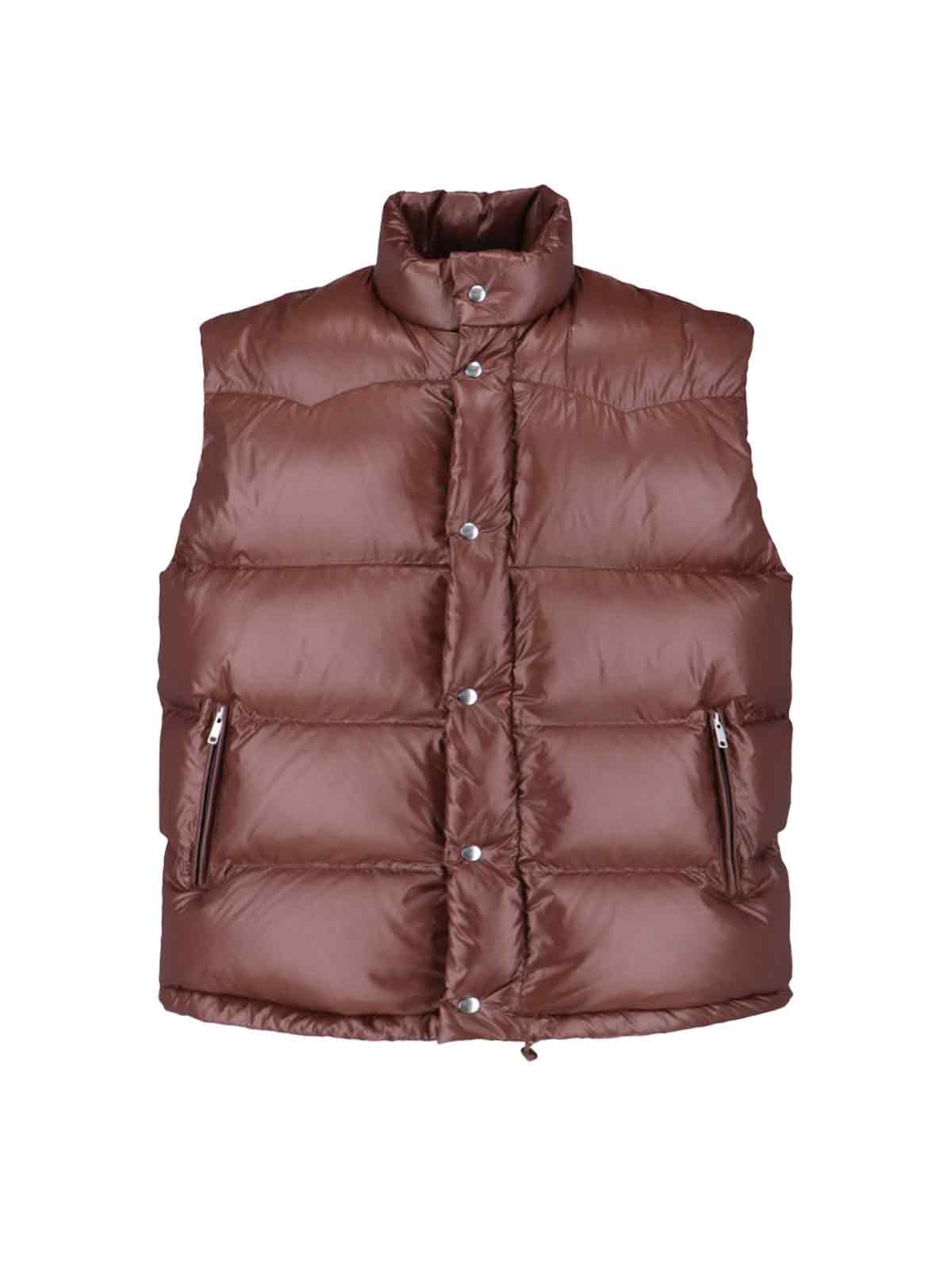 Prada Logo Padded Waistcoat