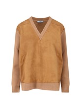 v*v様 【PRADA】V-neck knit sweater Prada V-neck knitwear sweater long sleeves | The Fashion Square