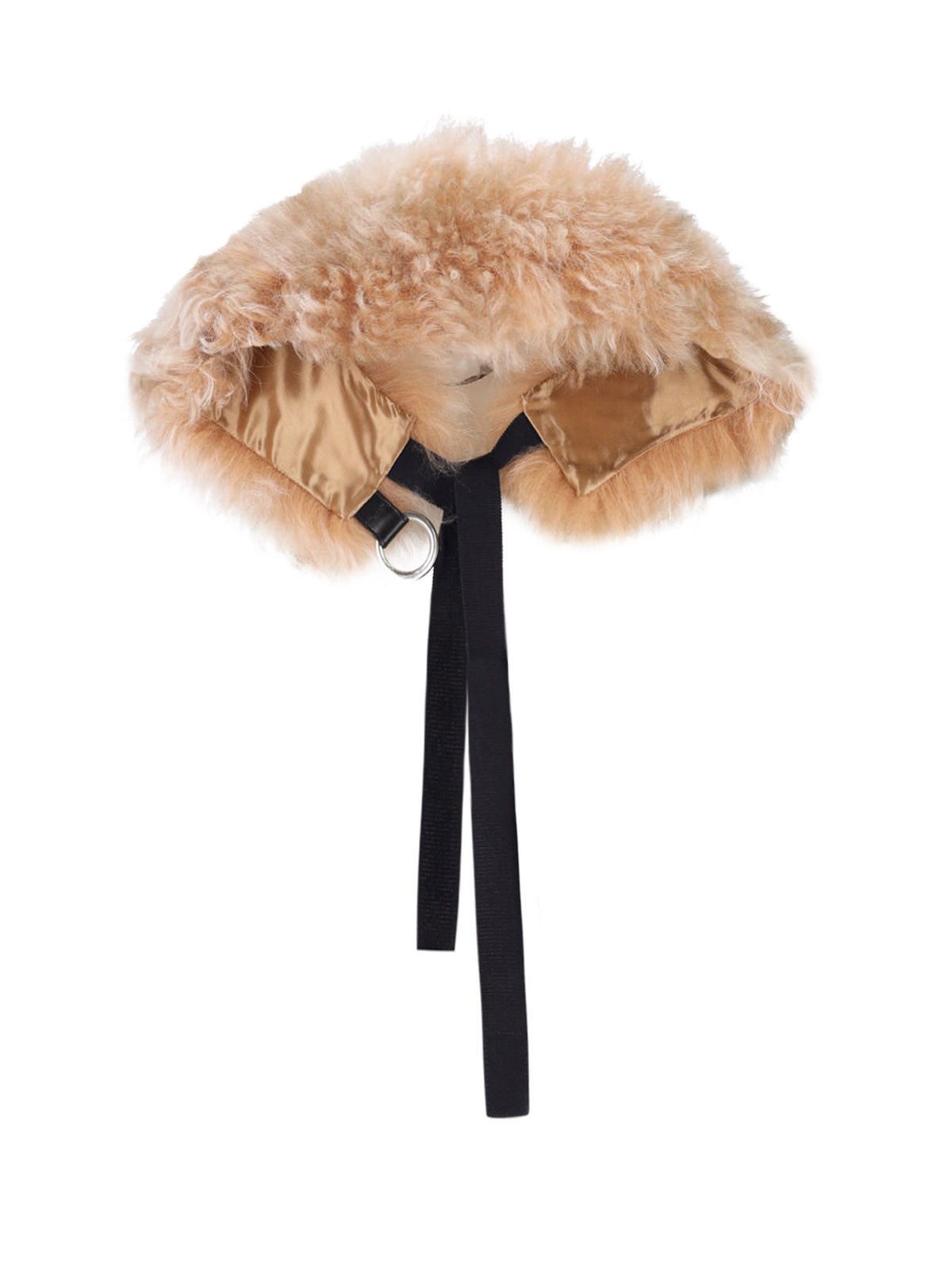 【関税&送料込】Prada Fur Collar Prada - Black 