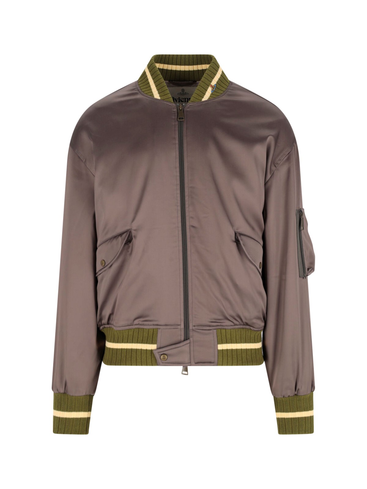 Vivienne Westwood Logo Zip Jacket