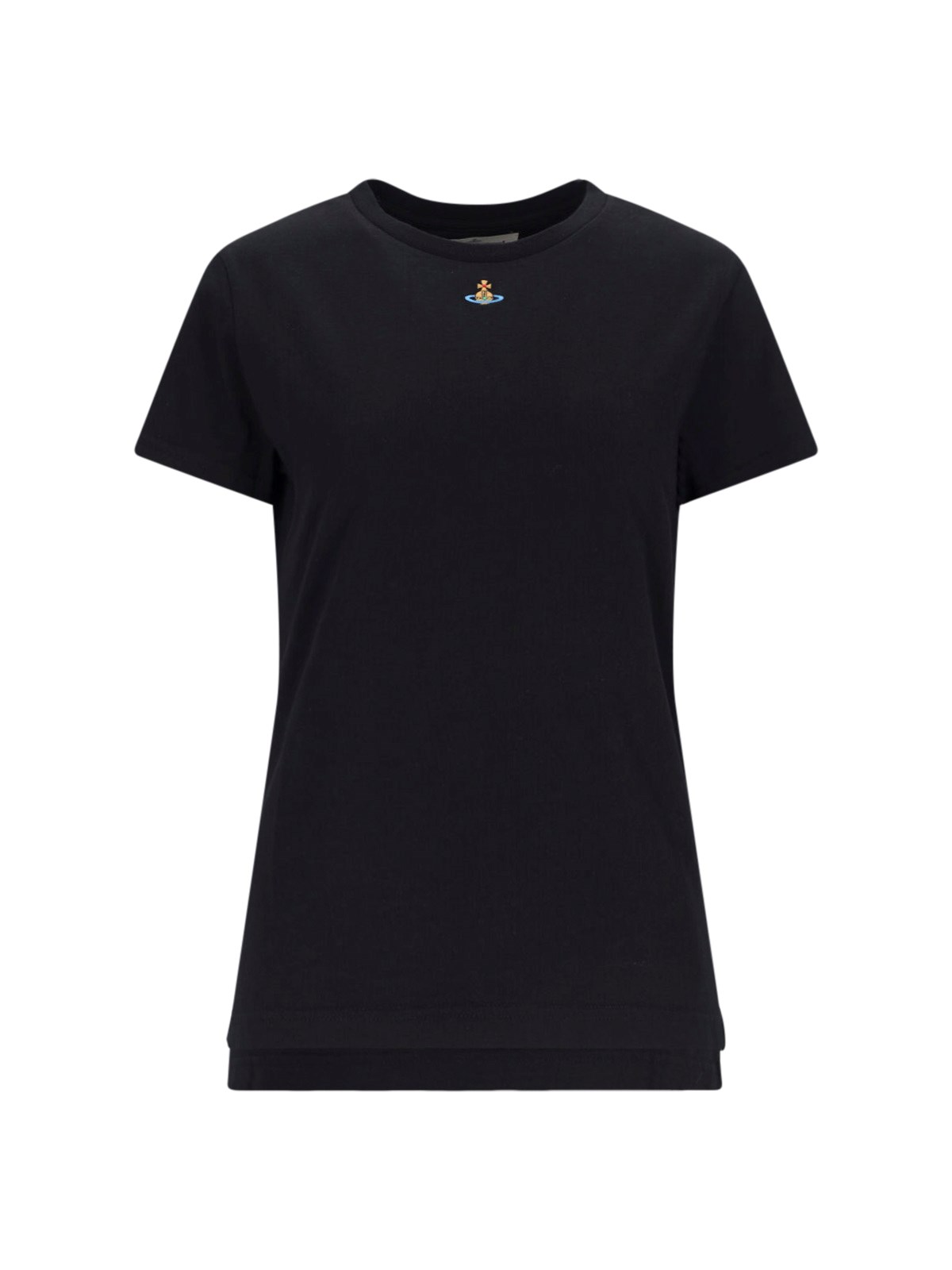 Vivienne Westwood Woman T-shirt Midnight Blue Size L Organic Cotton