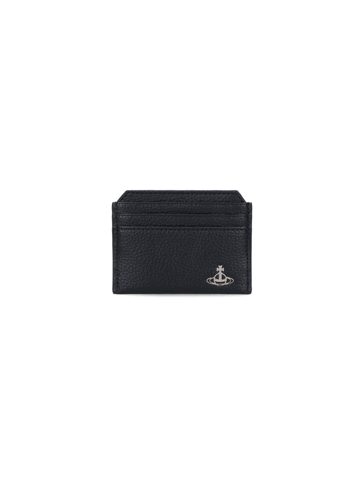 Vivienne Westwood Orbit Card Holder In Black