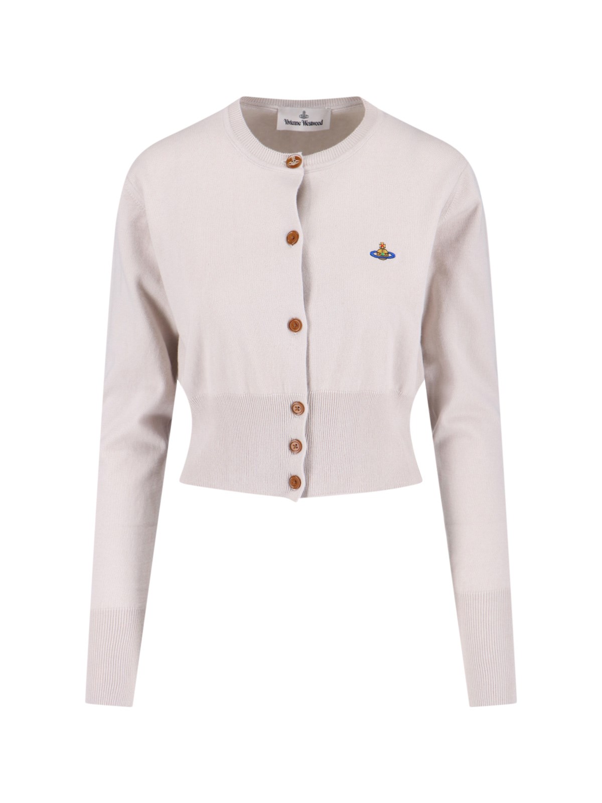 Vivienne Westwood Off-white Cashmere-blend Cardigan Women In Neutral