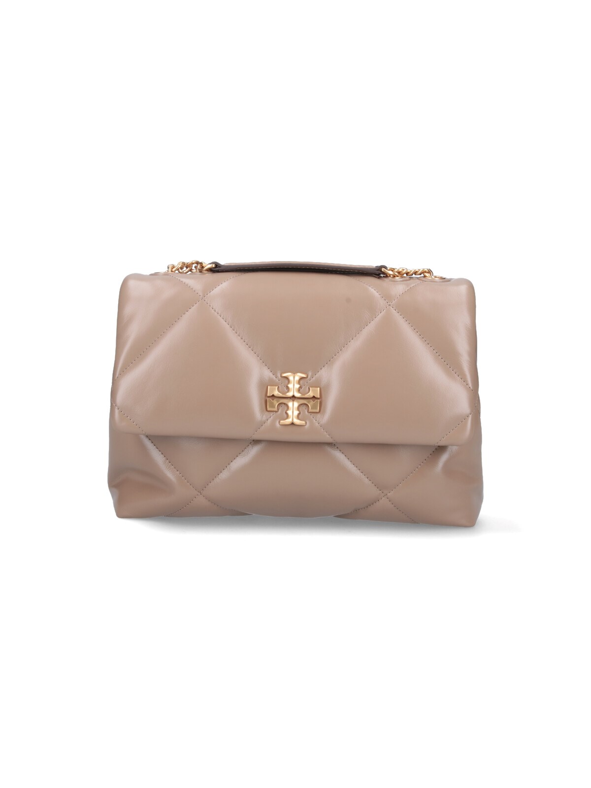 Tory Burch 'kira' Convertible Shoulder Bag In Taupe