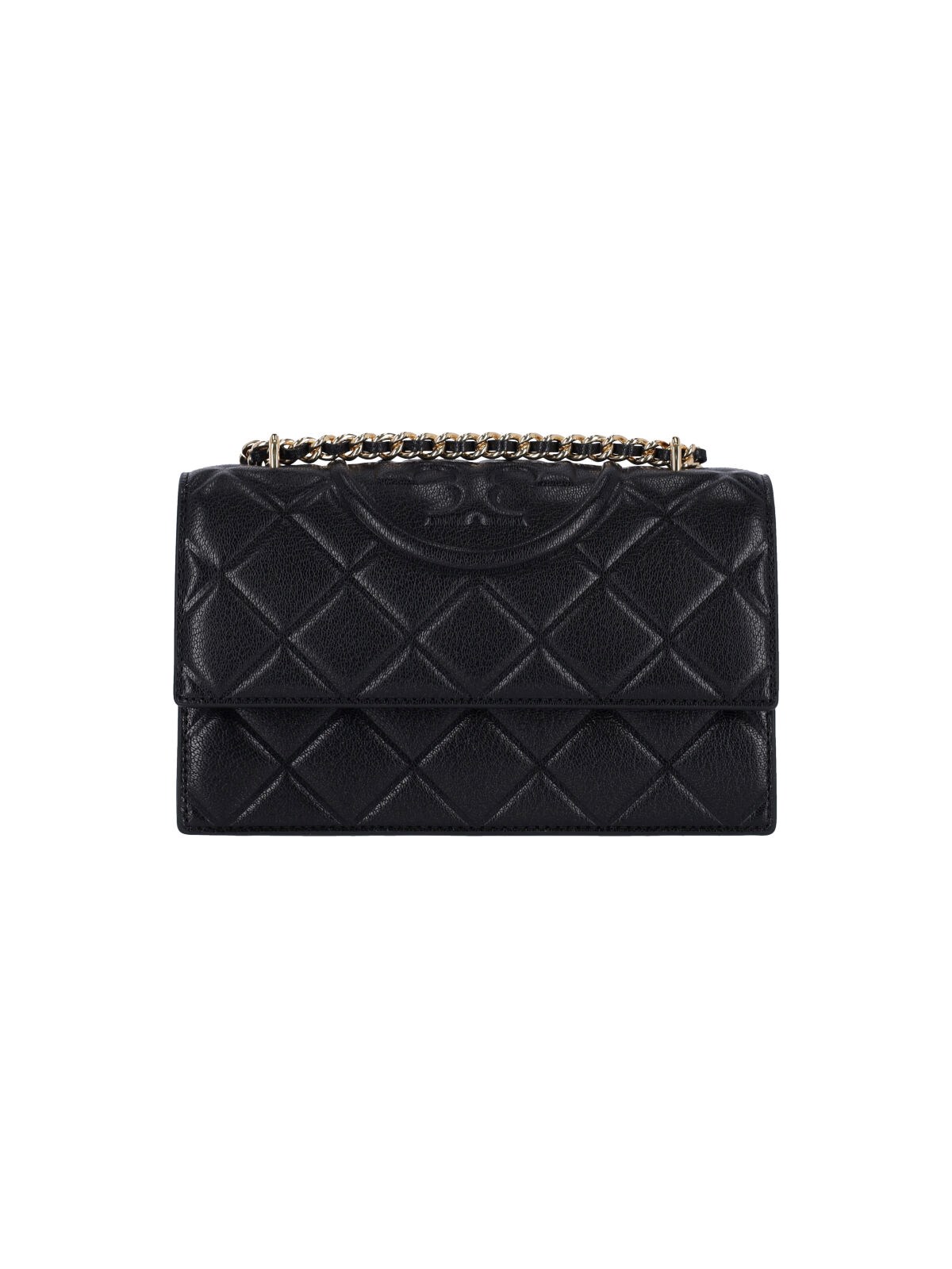 Tory Burch 'fleming' Small Shoulder Bag In Black