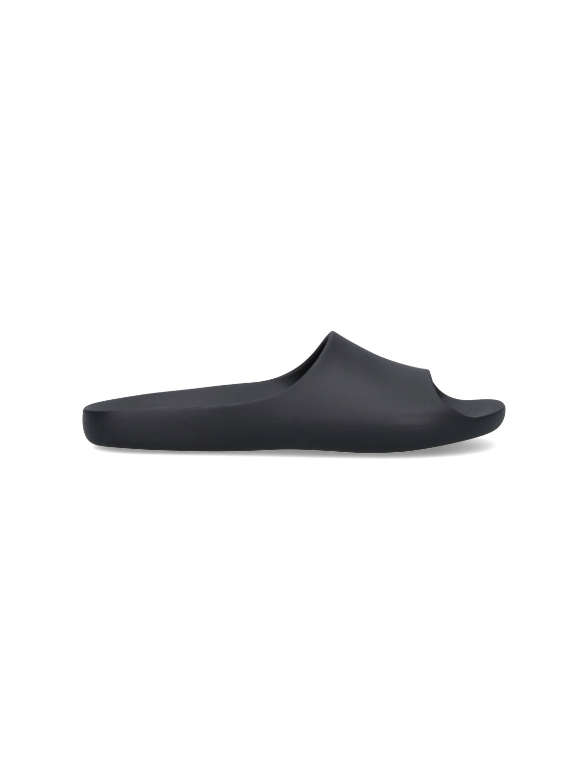 The Row Ama Foam Slide Sandals In Black