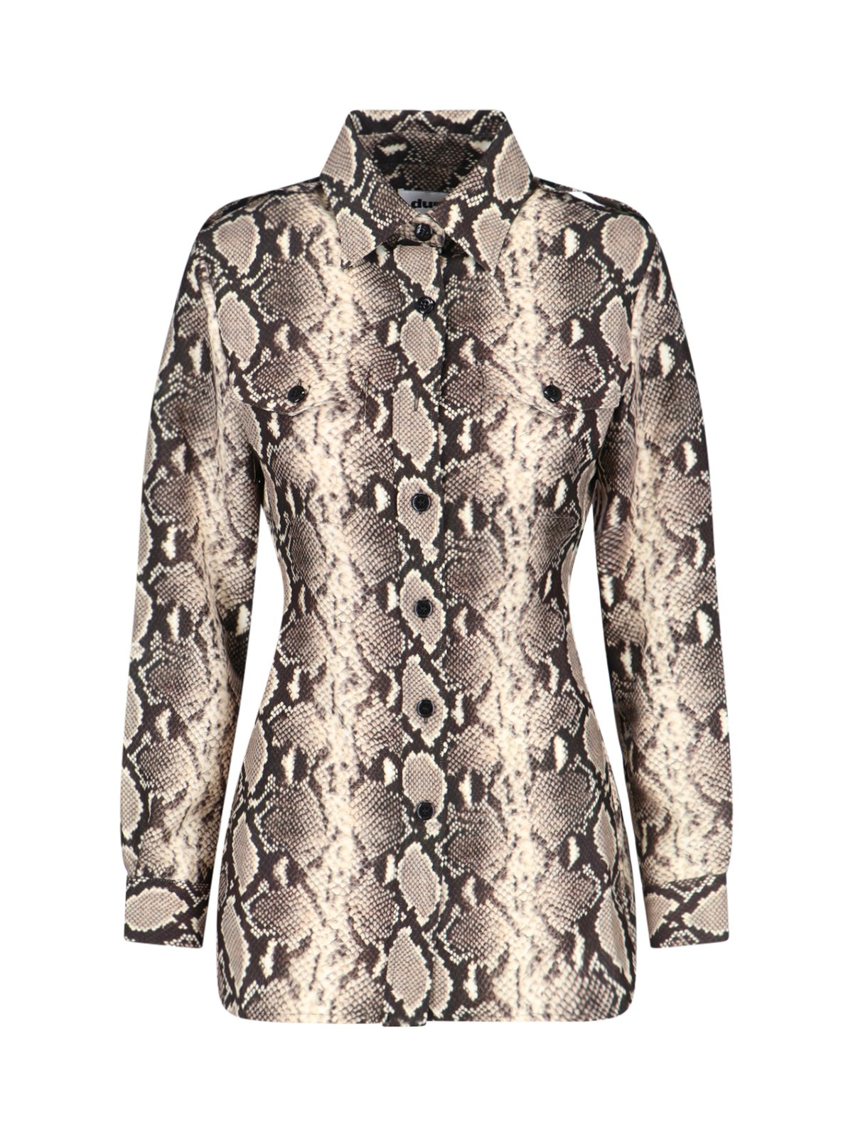 Duran Lantink Python Print Shirt In Multi