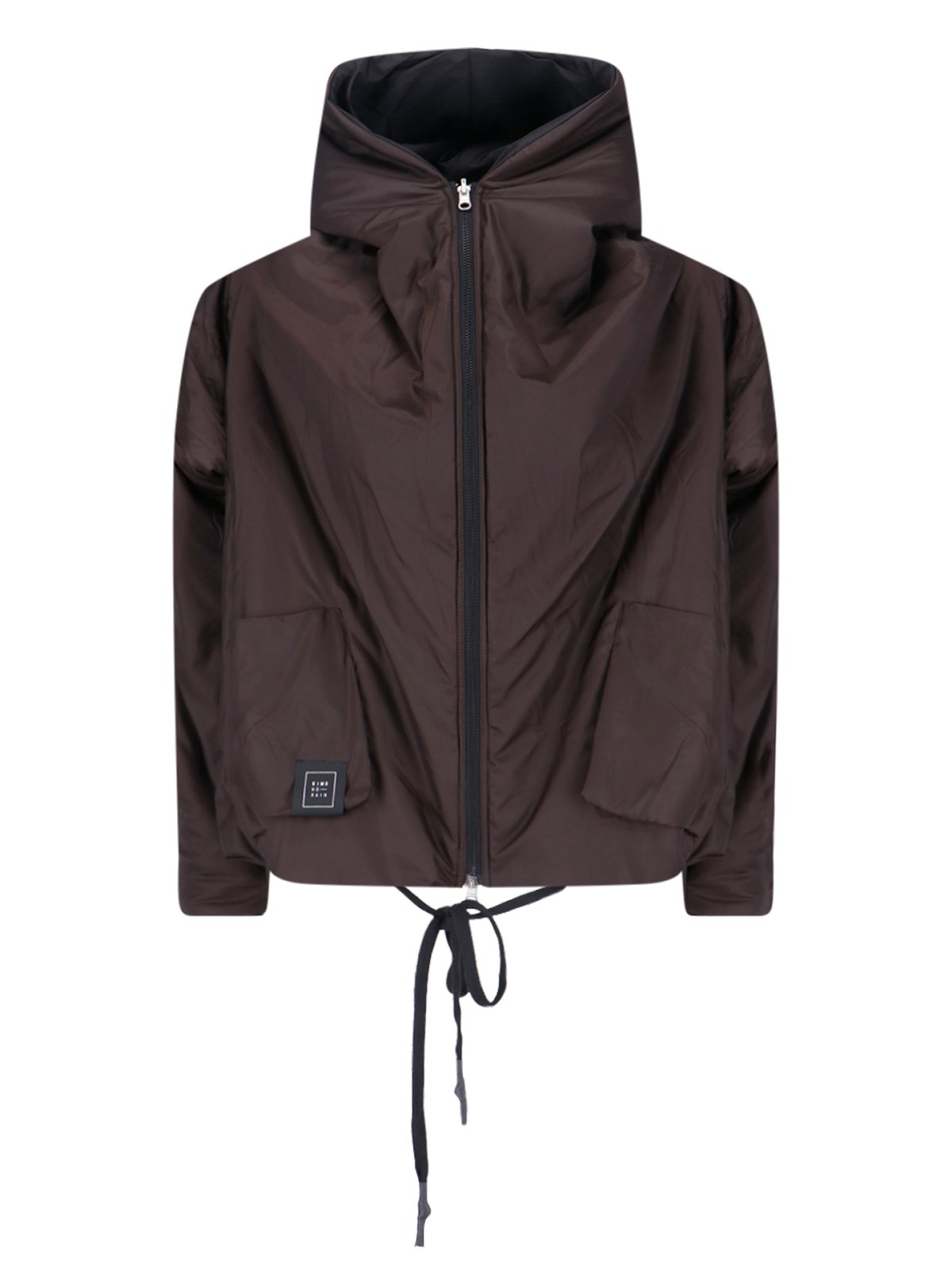 Kimo No-rain Reversible Waterproof Jacket In Brown