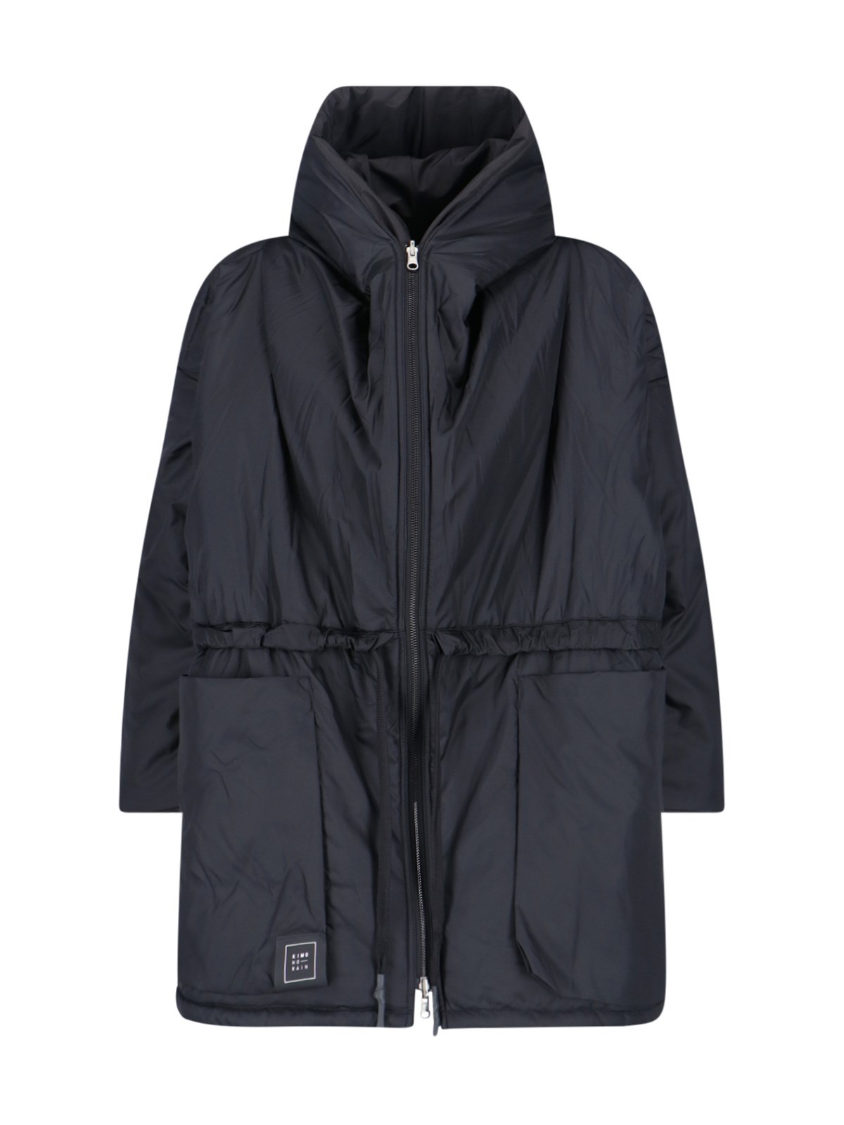 Kimo No-rain Reversible Waterproof Coat In Blue
