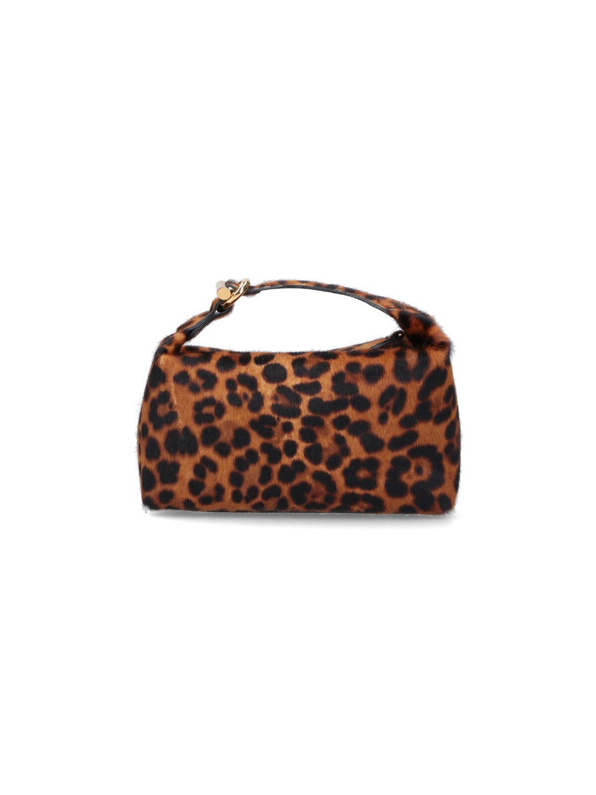 Liffner Pillow Pouch Micro Leopard In Brown