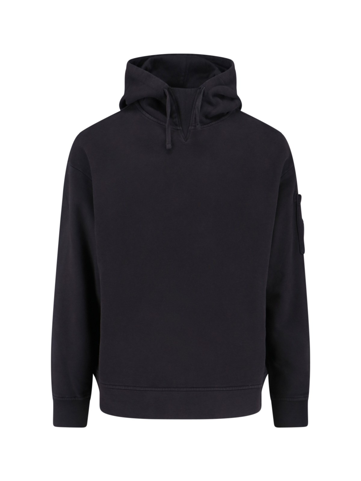 C.p. Company C. P. Company Cotton Jersey Hoodie In Blue