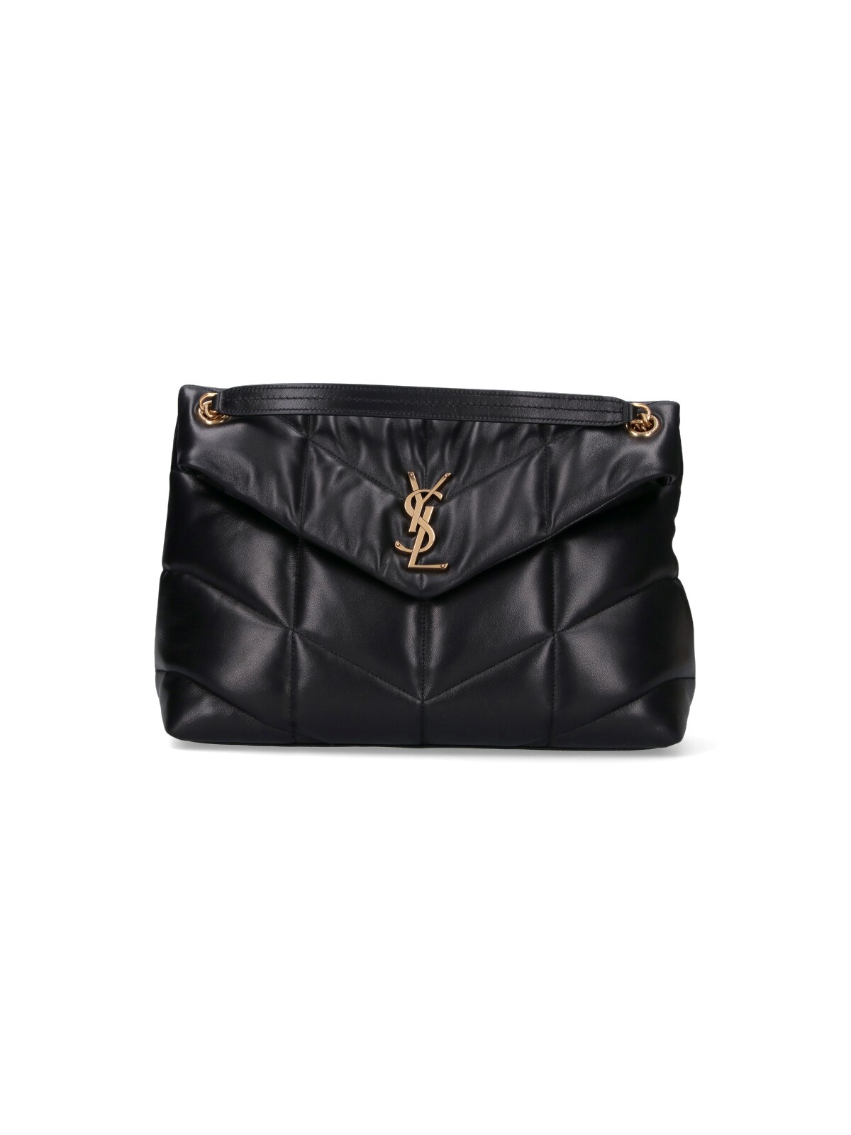 Saint Laurent Borsa A Spalla Media "Puffer"