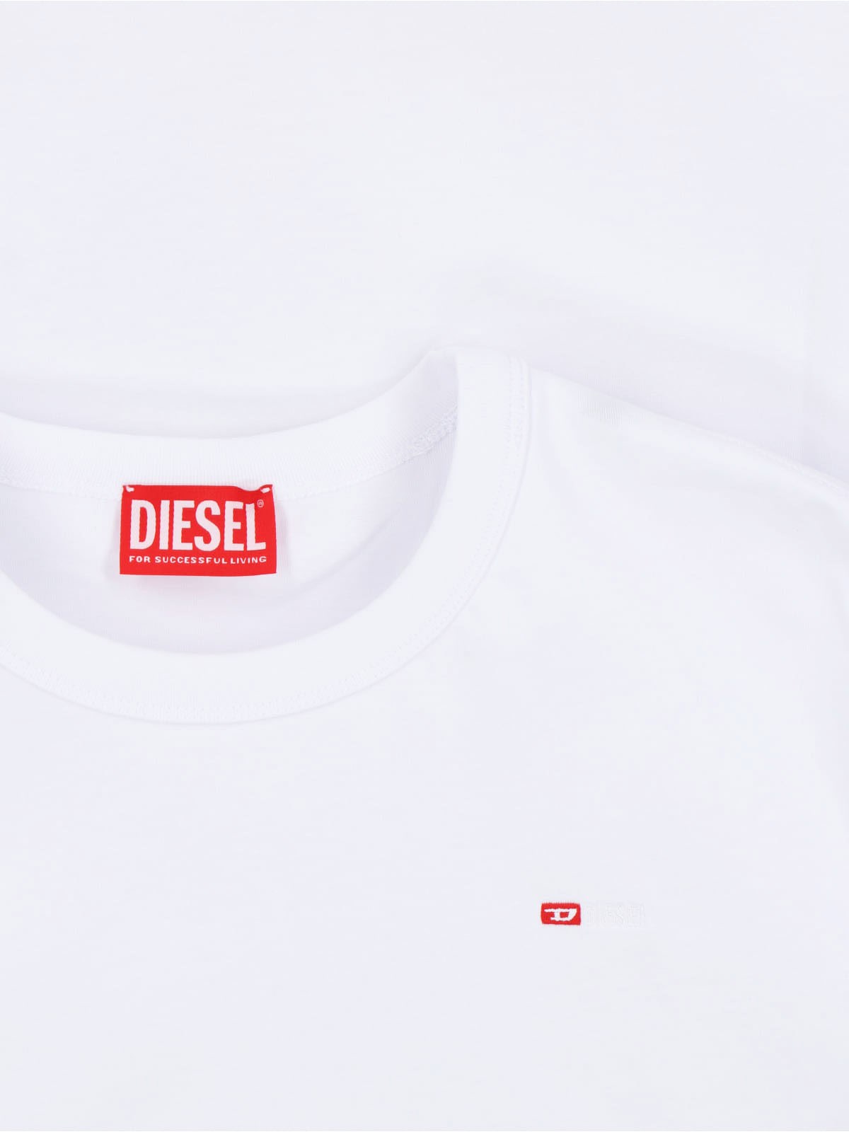 関税込【DIESEL】Just Micro short sleeve T-shirt★Red★ロゴ Diesel 't-just-microdiv' t-shirt available on SUGAR - 189510
