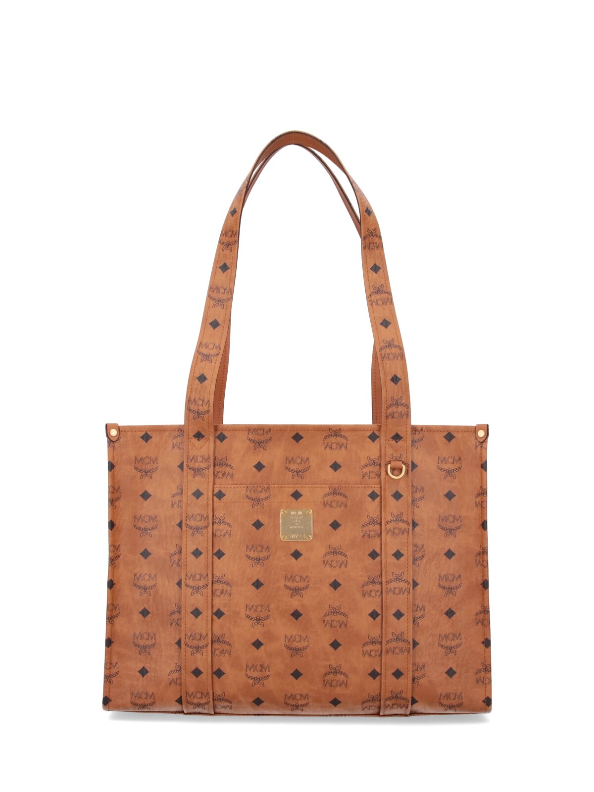 Mcm 'aren' Large Tote Bag In Brown