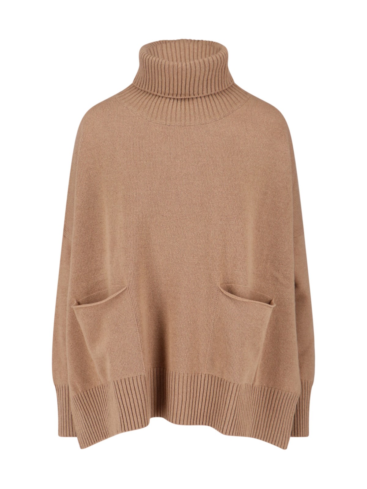 Ma'ry'ya Malgione In Virgin Wool And Cashmere In Brown