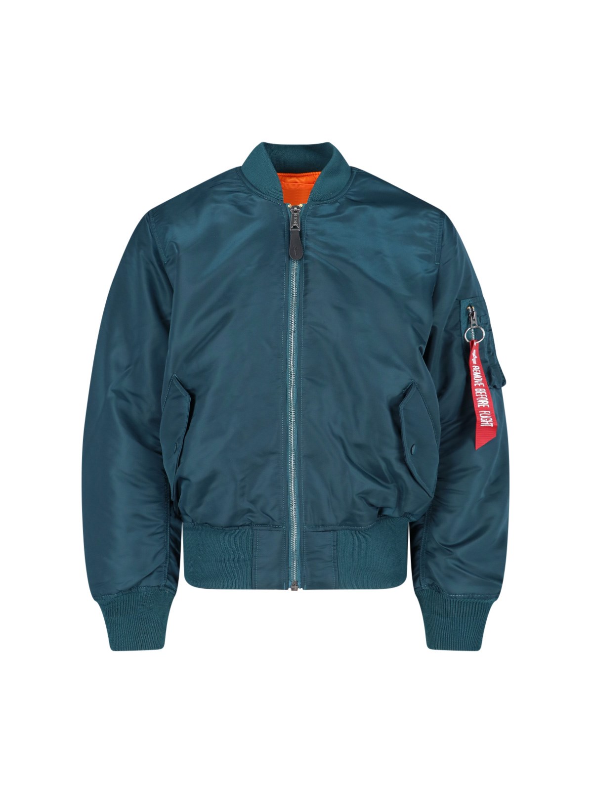Alpha Industries Heritage Ma-1 Reversible Bomber Jacket In Blue