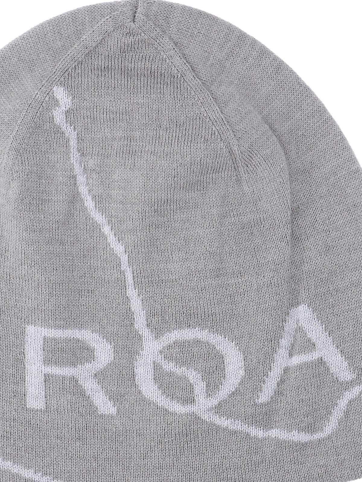 帽子 ROA Logo wool beanie GREY Roa Logo beanie available on SUGAR - 190034