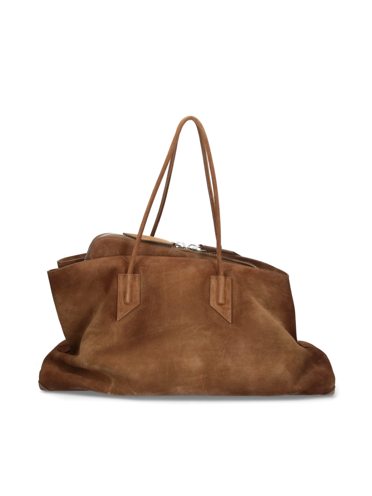 Attico 'la Passeggiata' Large Shoulder Bag In Green