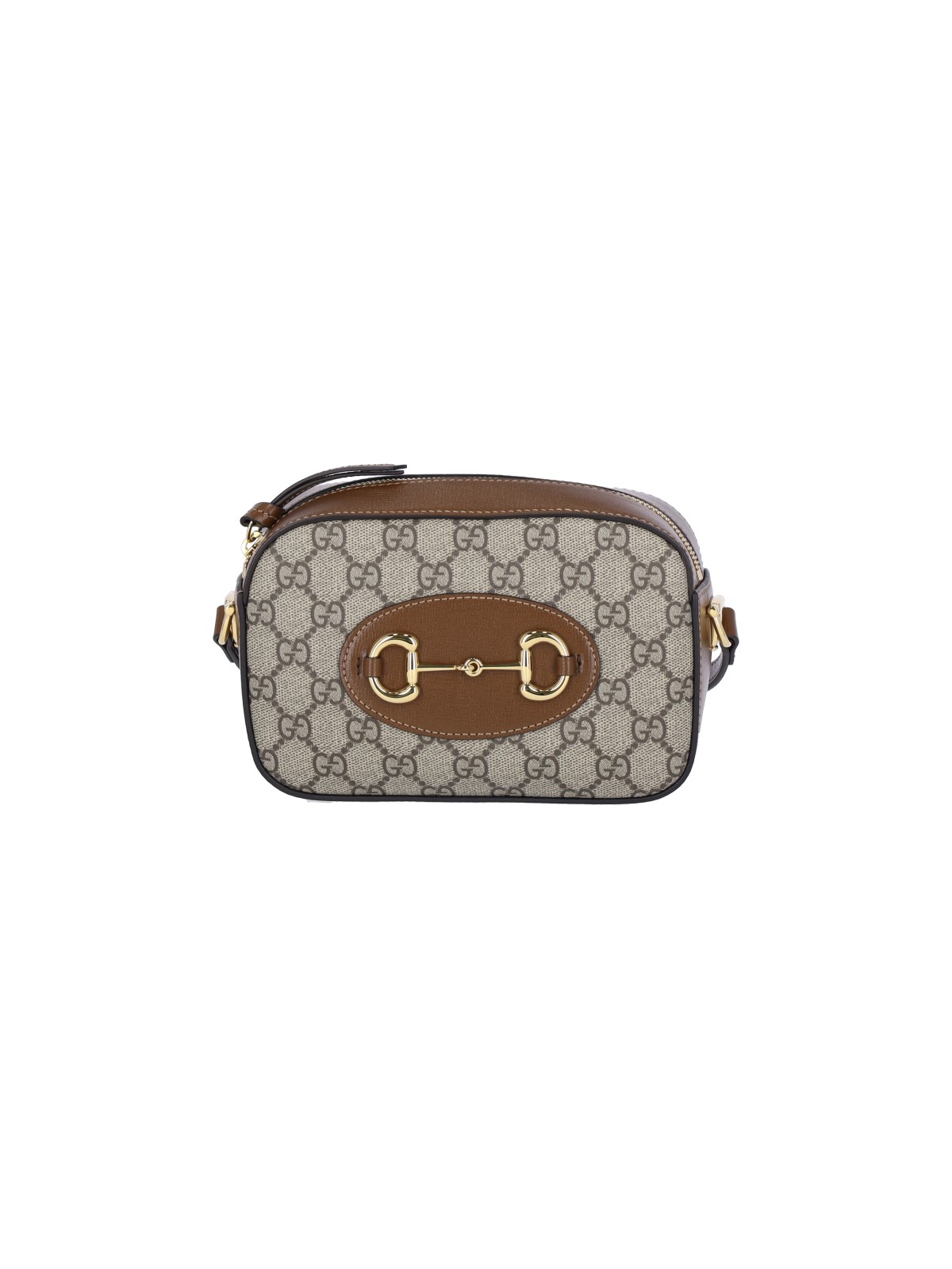 Gucci Horsebit 1955 Small Canvas Crossbody Bag