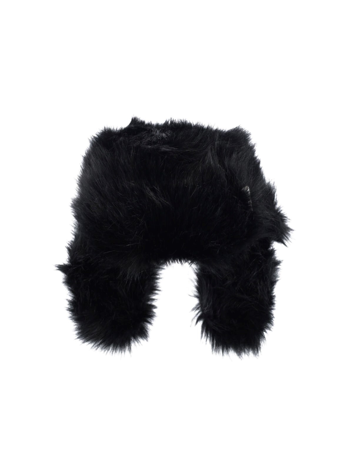 ハット Ruslan Baginskiy Fur Aviator Hat Logo-Patch Faux Fur Aviator Hat • Ruslan Baginskiy Hats