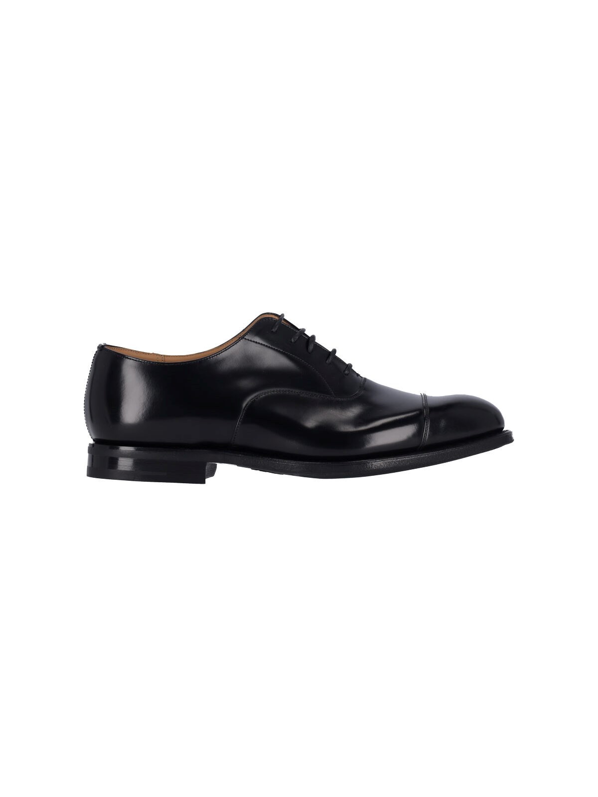 Church's Black Leather Lace Up Shoes