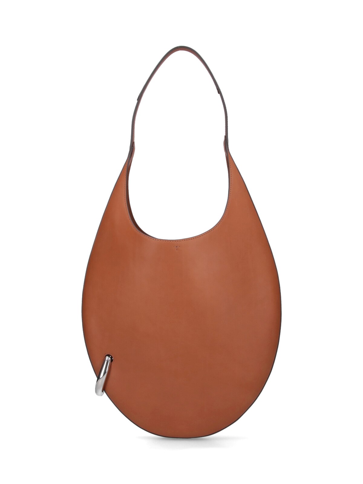 Tory Burch 'pierced ' Hobo Bag In Brown