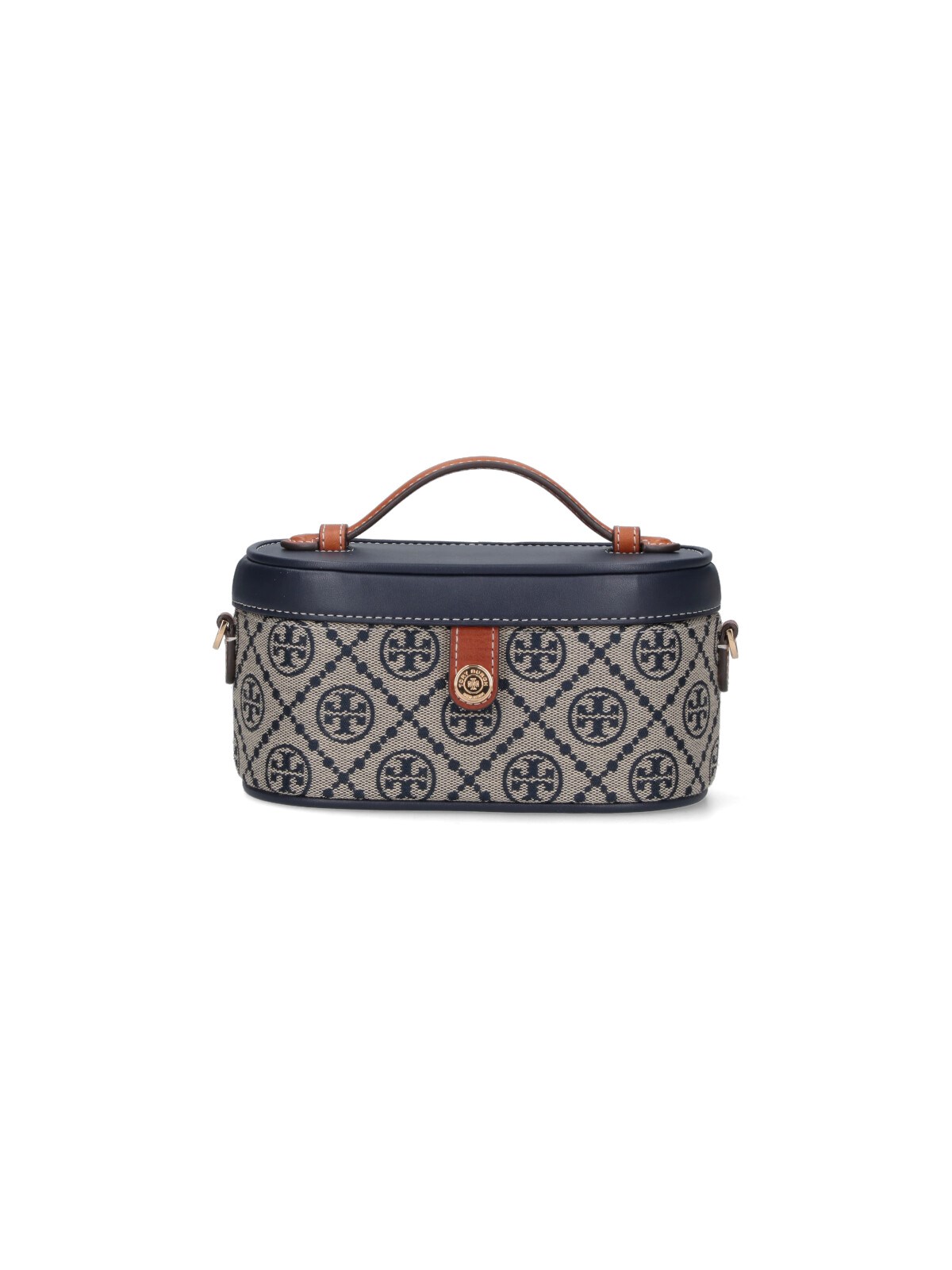 Tory Burch T-monogram Beauty Case In Blue