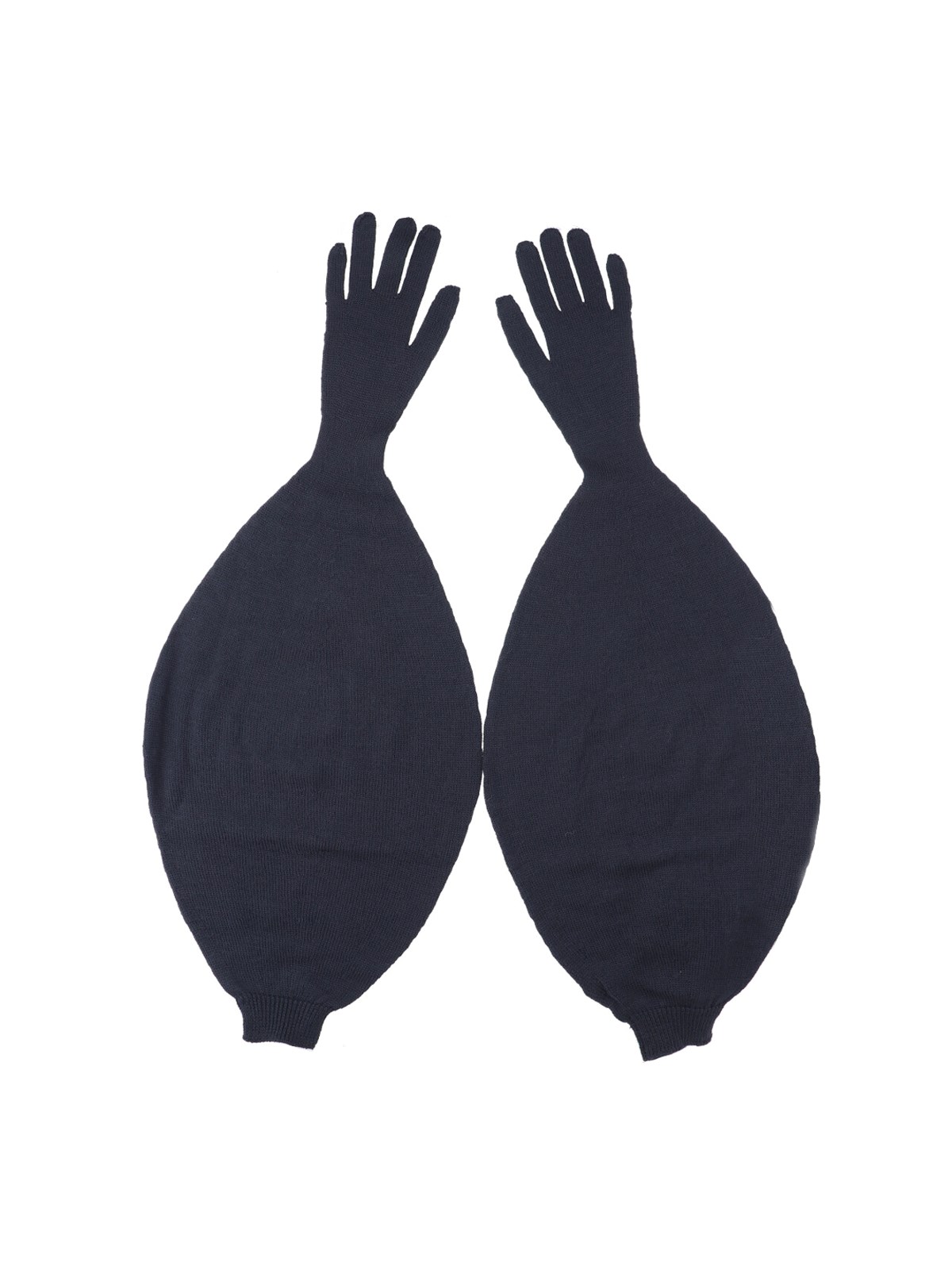 Paloma Wool Flake Balloon Gloves In Blue