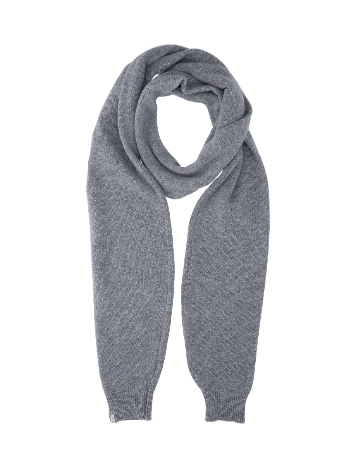 Paloma Wool Scarf With 'moix' Cuffs In Gray
