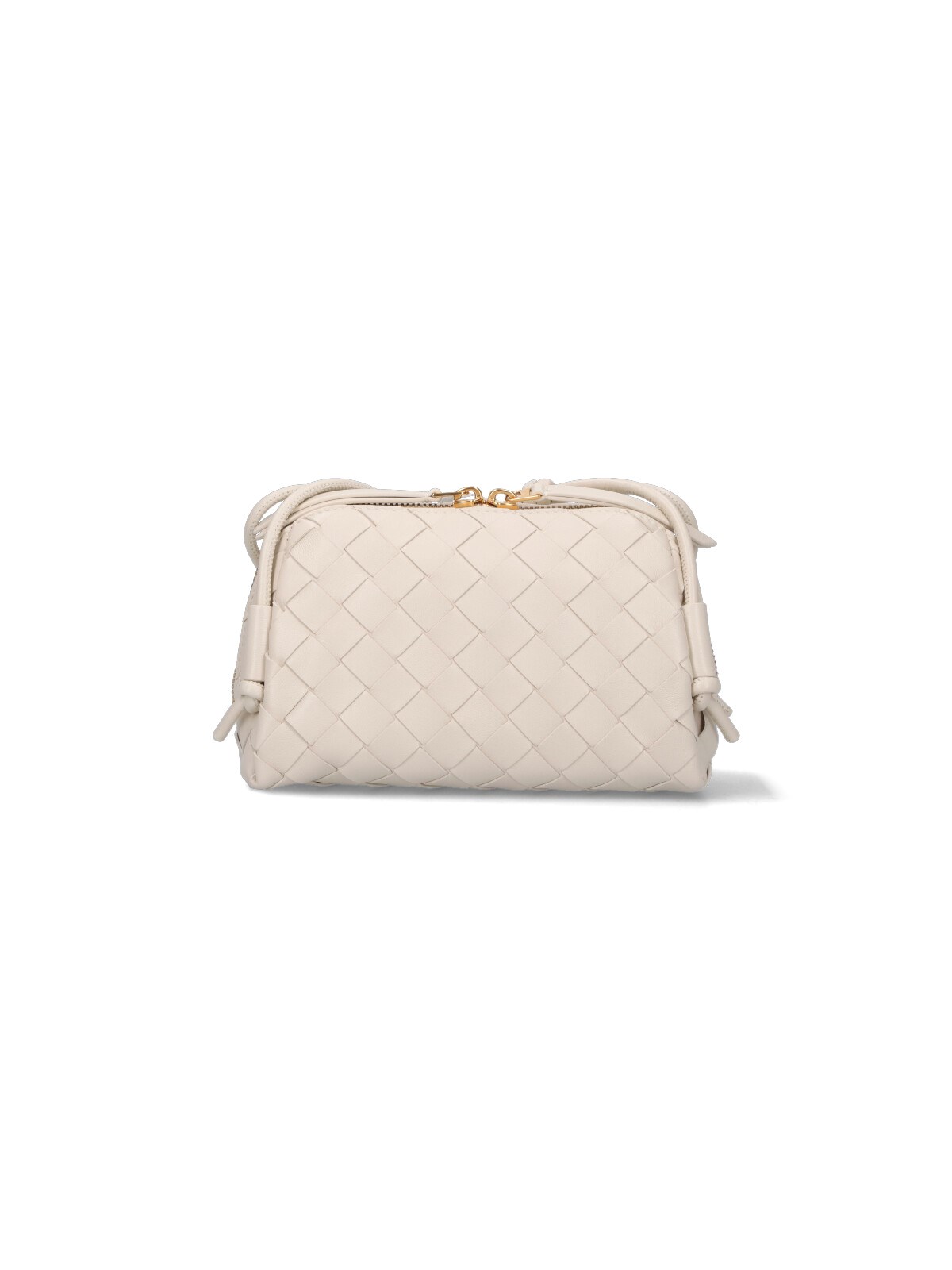 Bottega Veneta "concert" Clutch In White