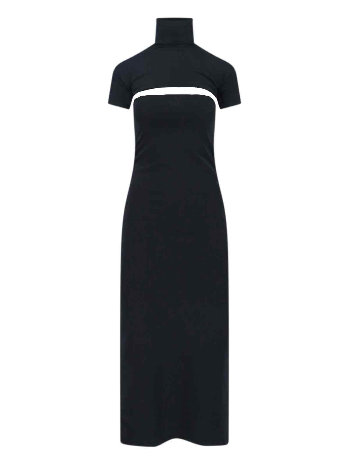 Alaïa Second-skin Knit Cut-out Dress In Black