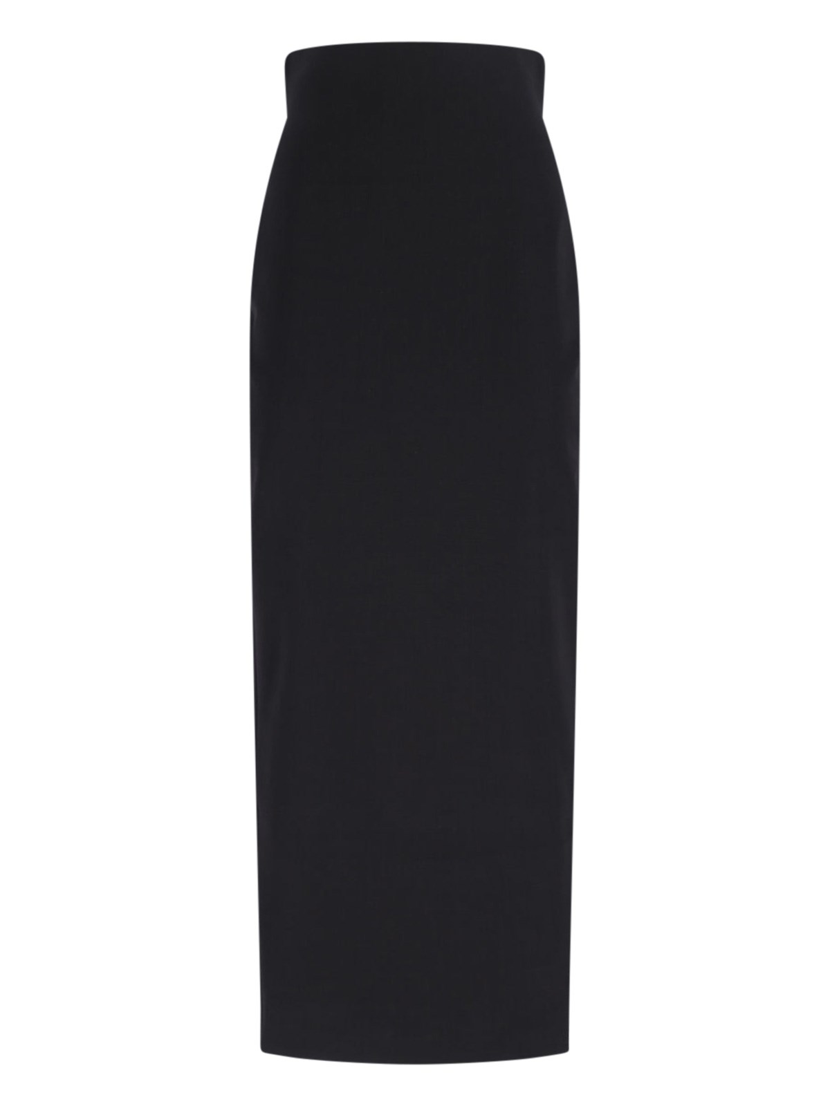 Rick Owens Wool Blend Maxi Skirt