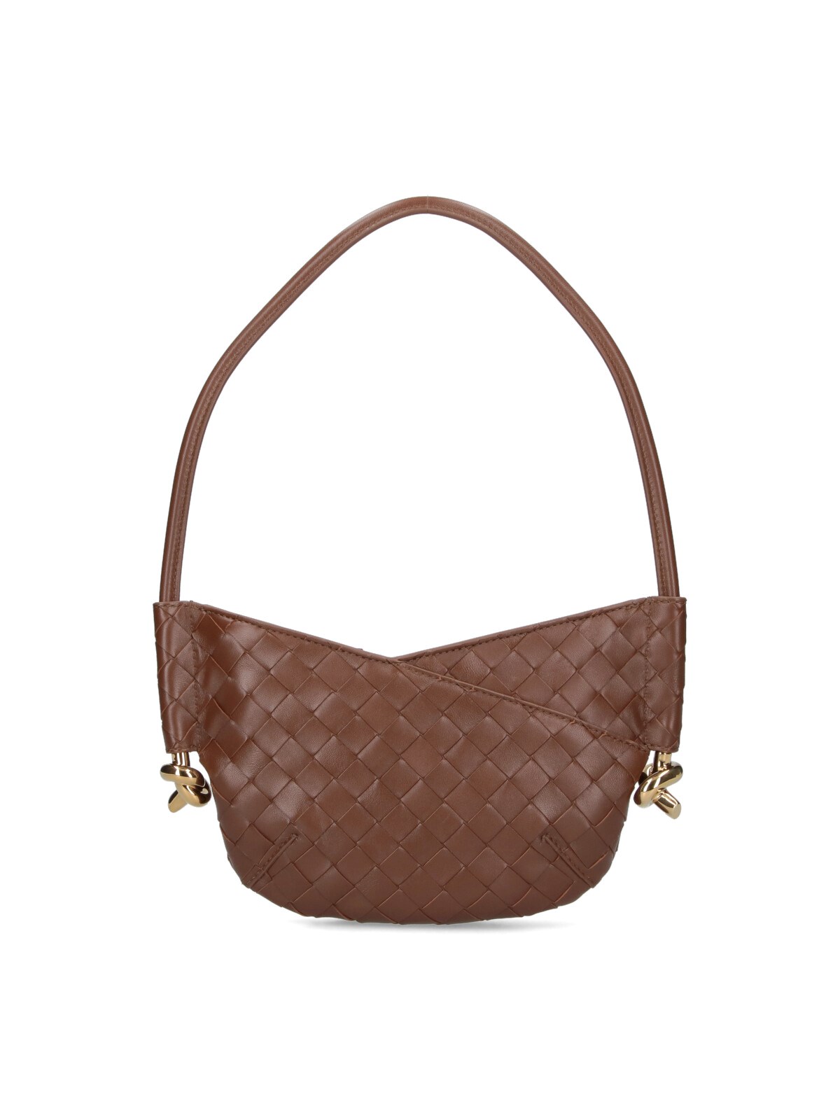 Bottega Veneta "solstice" Mini Shoulder Bag In Brown