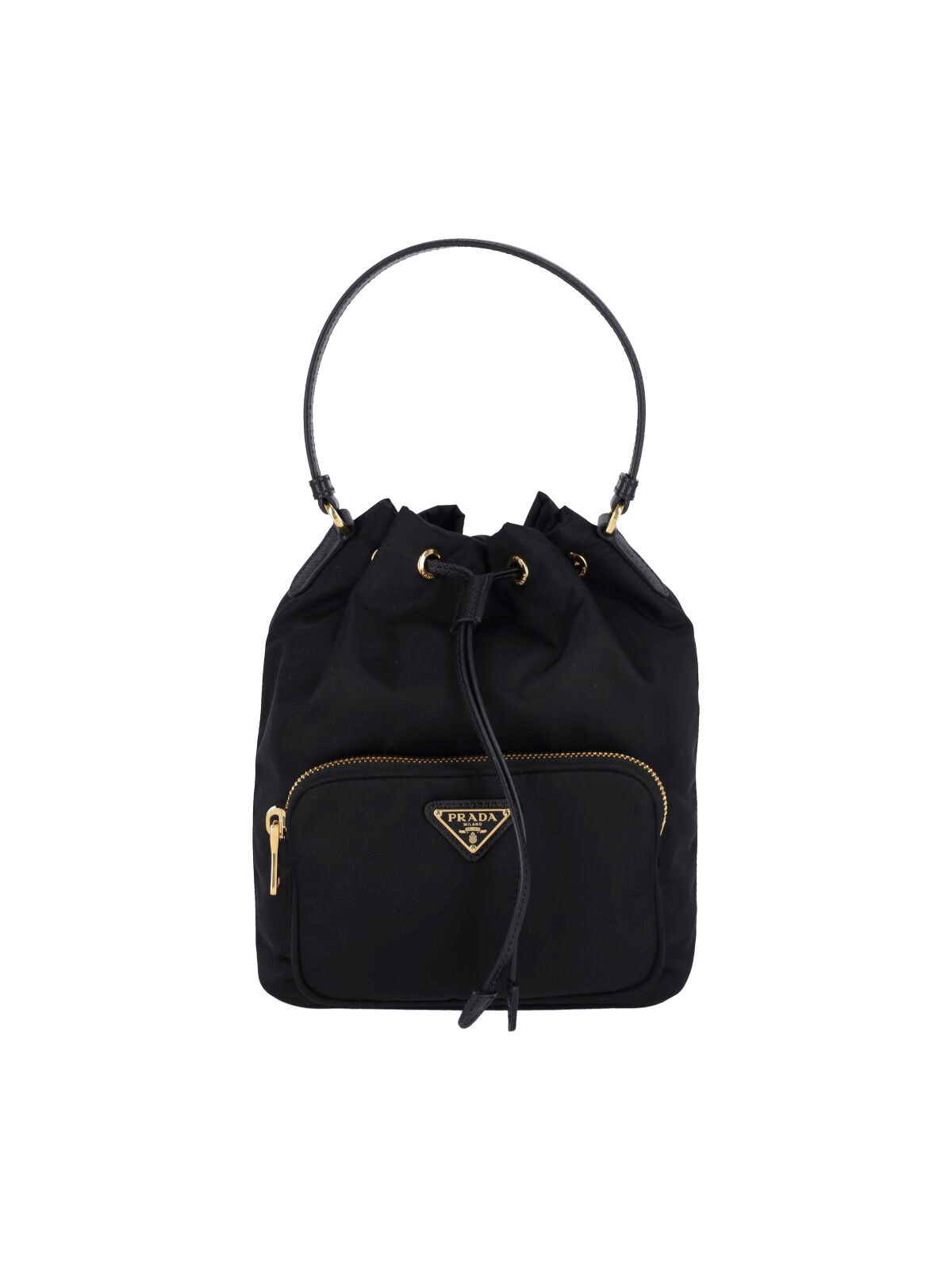 Prada Borsa A Secchiello Re-edition 1978 In Re-nylon Nero Donna