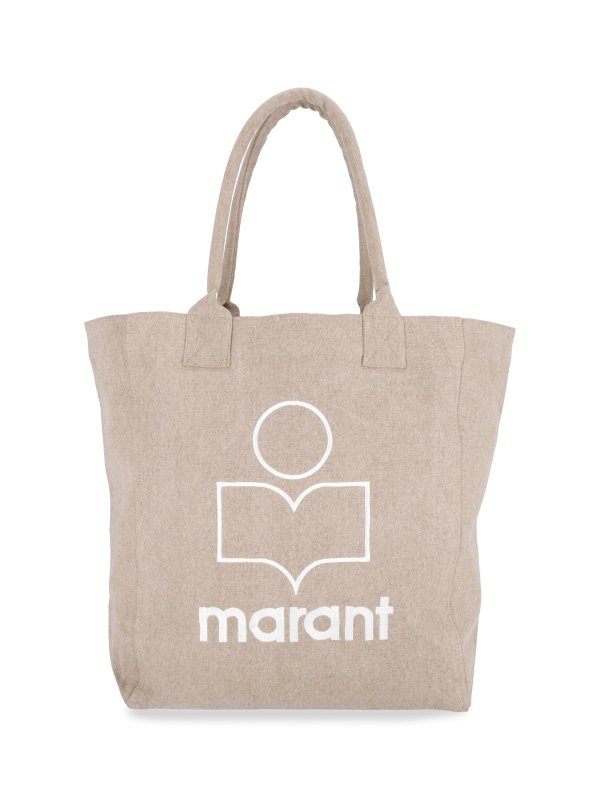 Isabel Marant Small Yenky Tote Bag In Sand