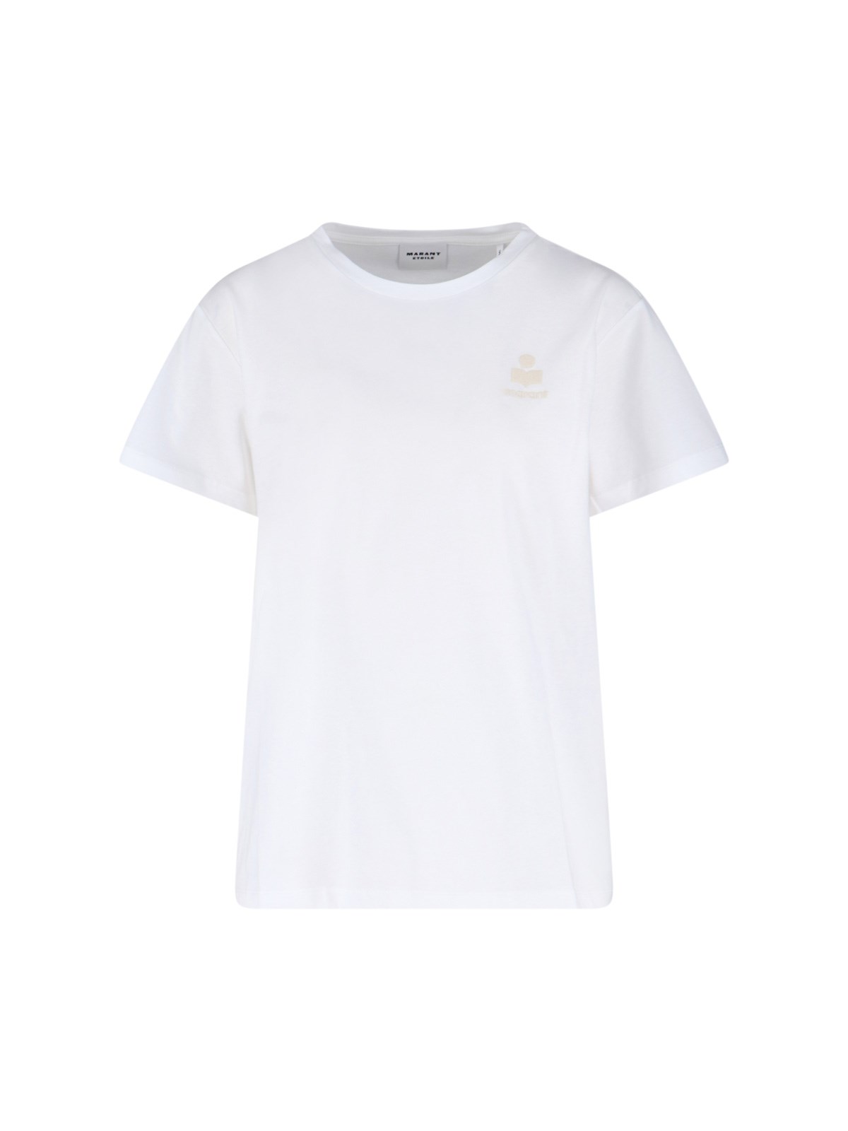Isabel Marant Étoile Isabel Marant Etoile Aby Regular Fit T Shirt In White