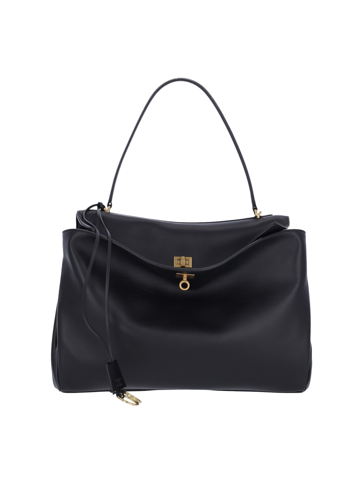 Balenciaga Women Rodeo Top Handle In Black
