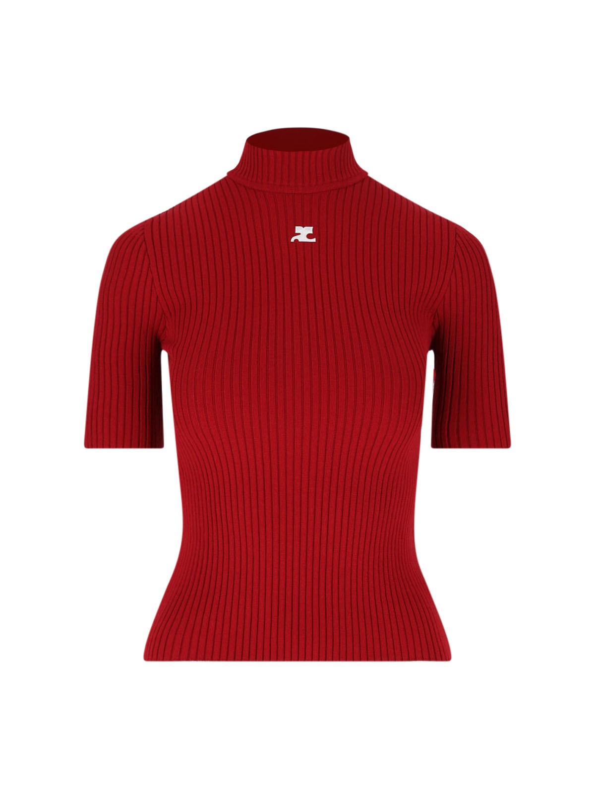 Courrèges 'Reedition' Ribbed Sweater
