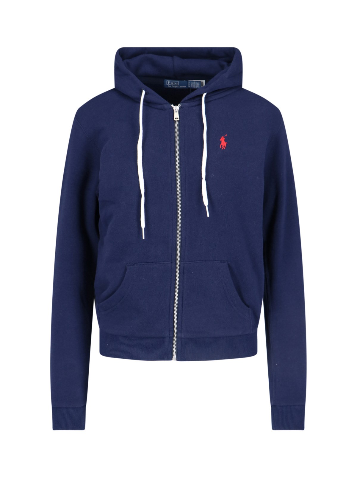 Polo Ralph Lauren Textured Cable Knit Cotton Sweatshirt With Zip Fastening