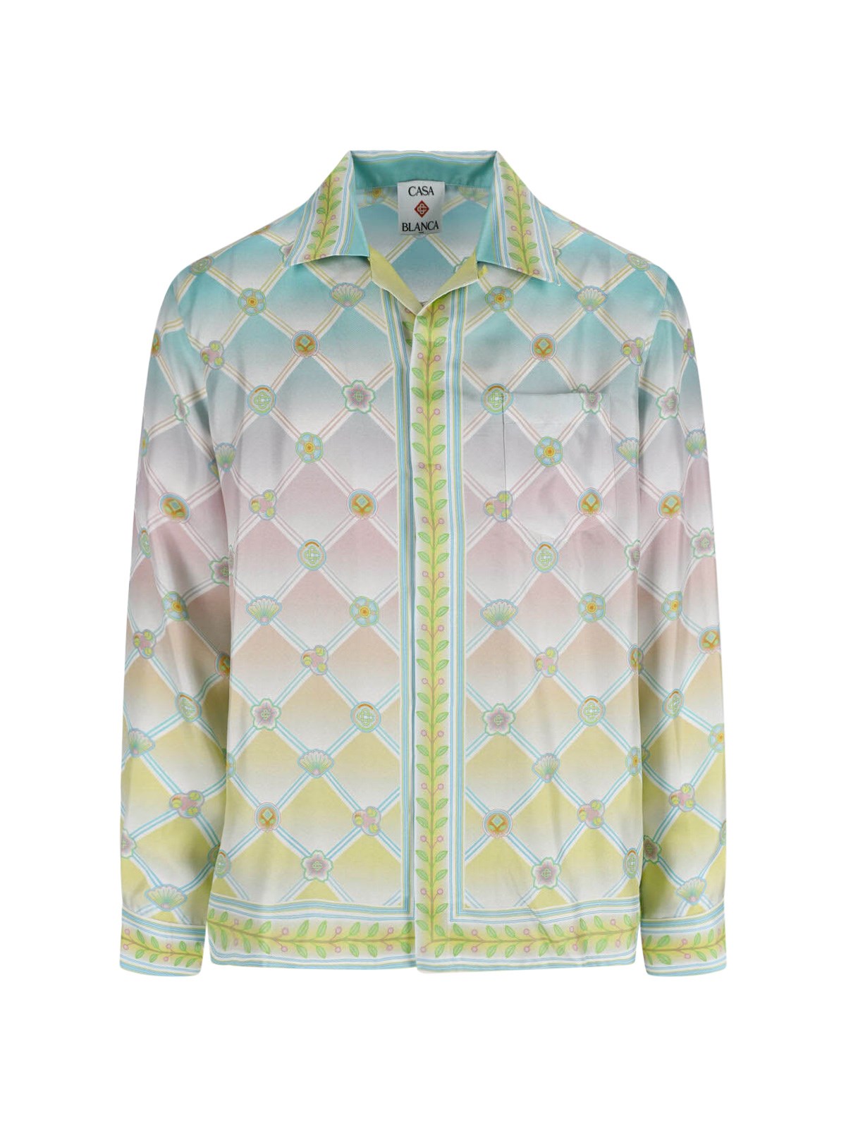 Casablanca 'Cady Icons' Silk Shirt