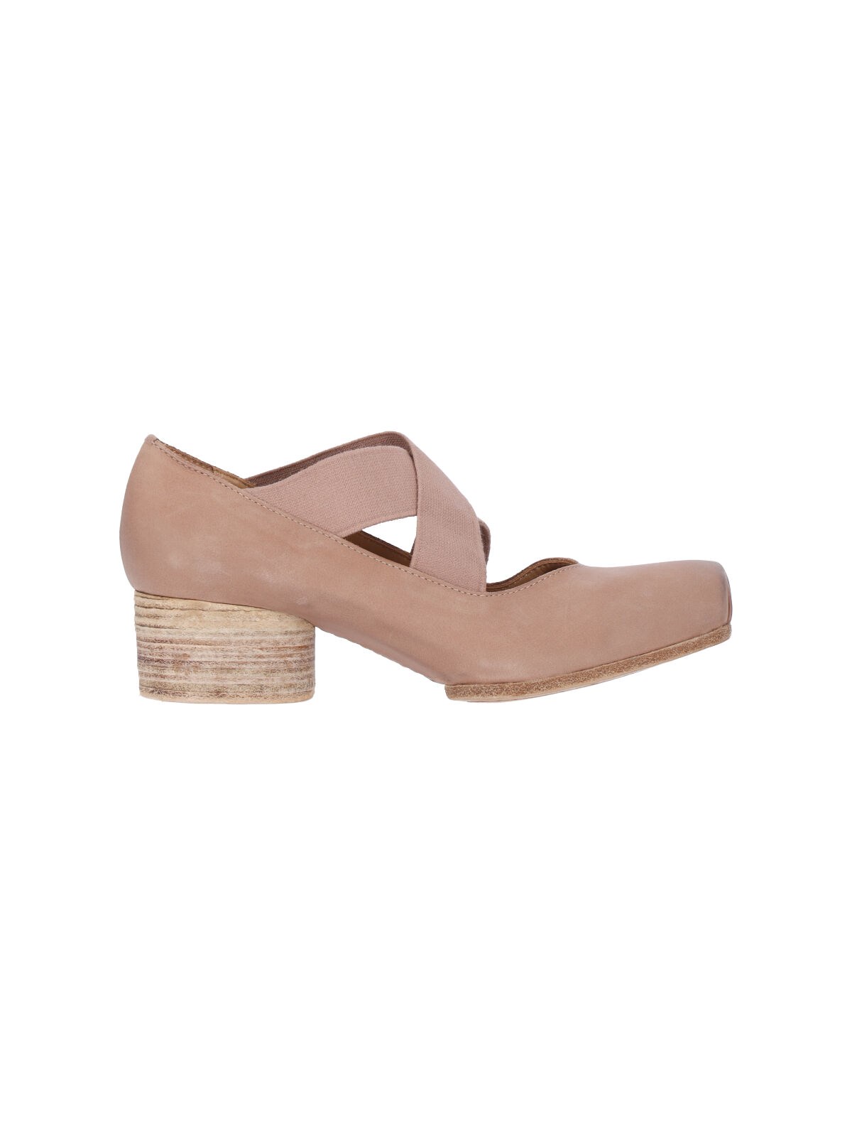 Uma Wang Rose High Ballet Pumps In Pink