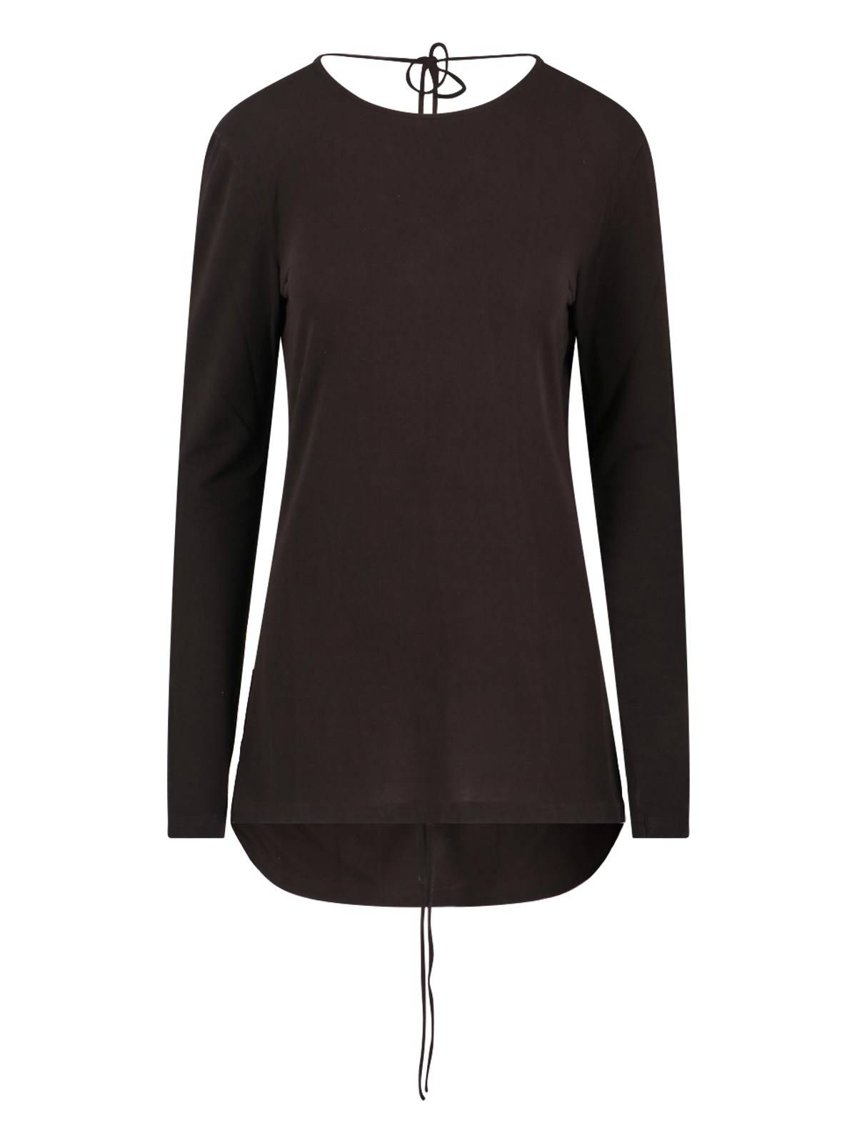Uma Wang Round Neck T-shirt In Brown