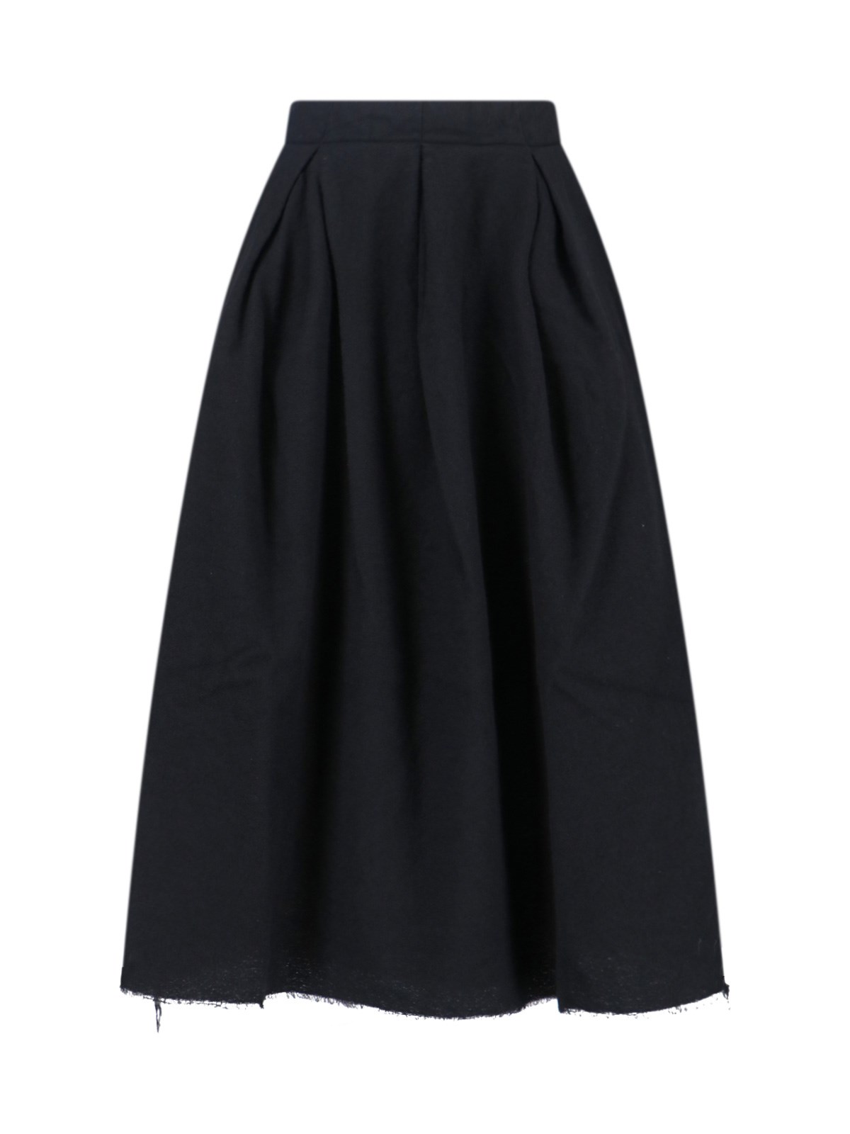 Uma Wang Knee Length And Midi Skirts In Black