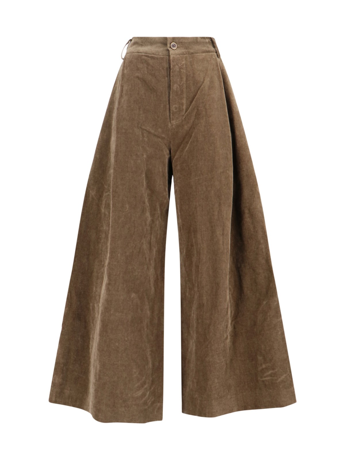 Uma Wang Wide Pants In Brown
