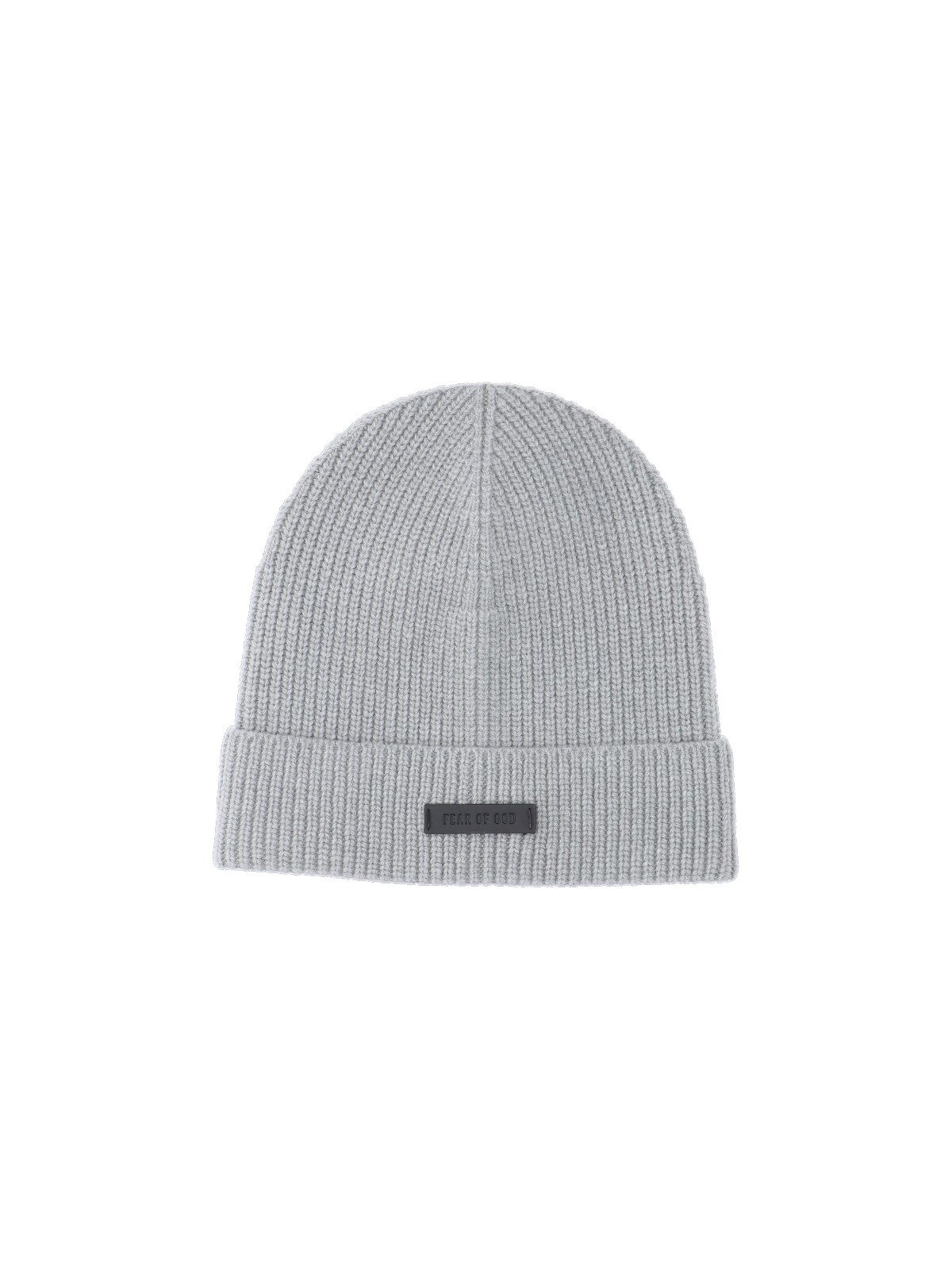Fear Of God Knitted Hat With Logo In Gray
