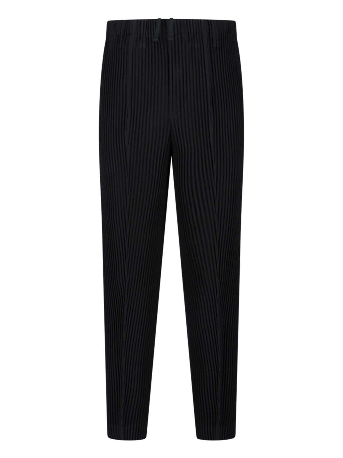 Homme Plisse Pleated Pants In Black