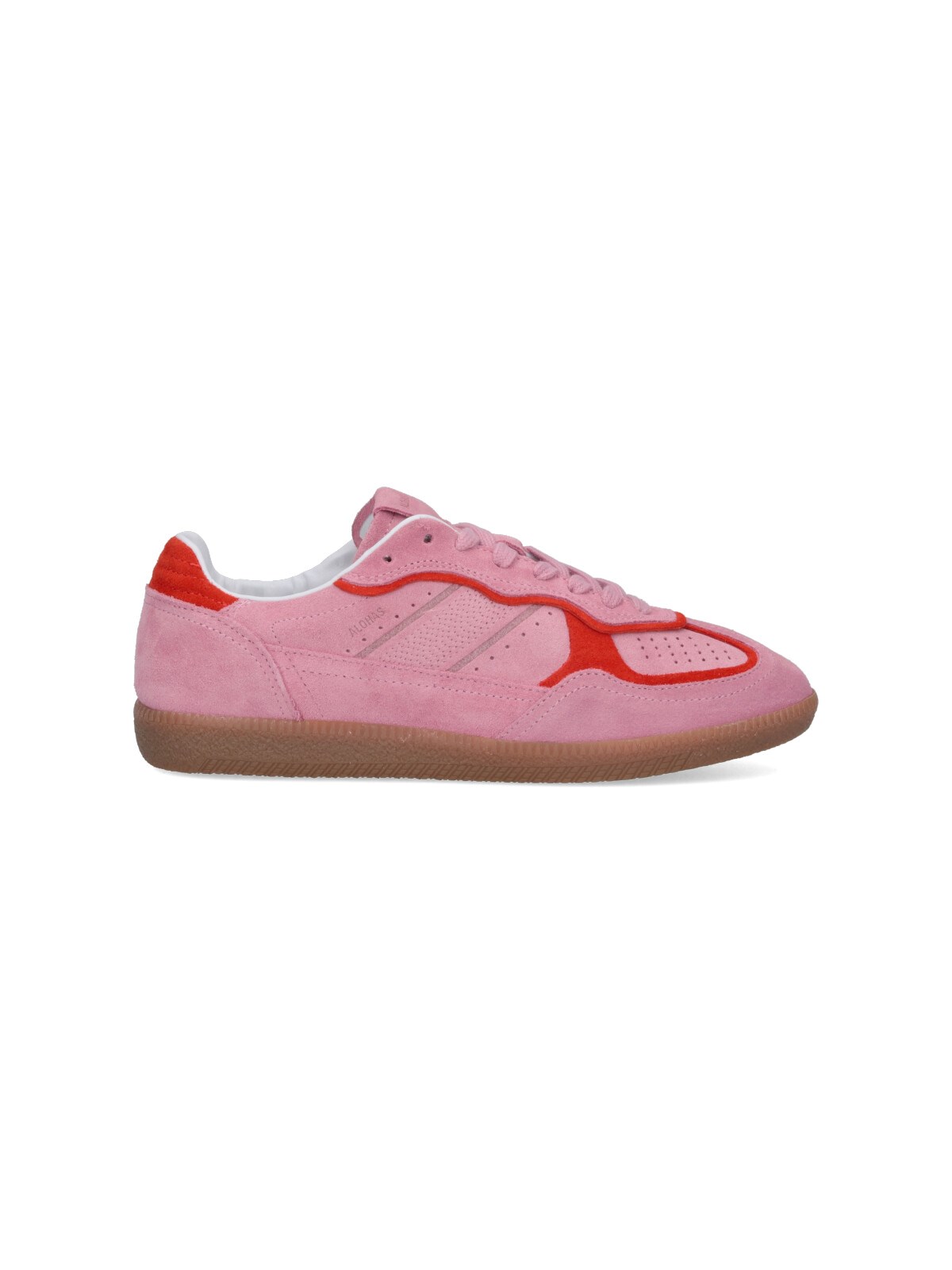 Alohas Tb.490 Rife Sea Pink Leather Sneakers In Pink