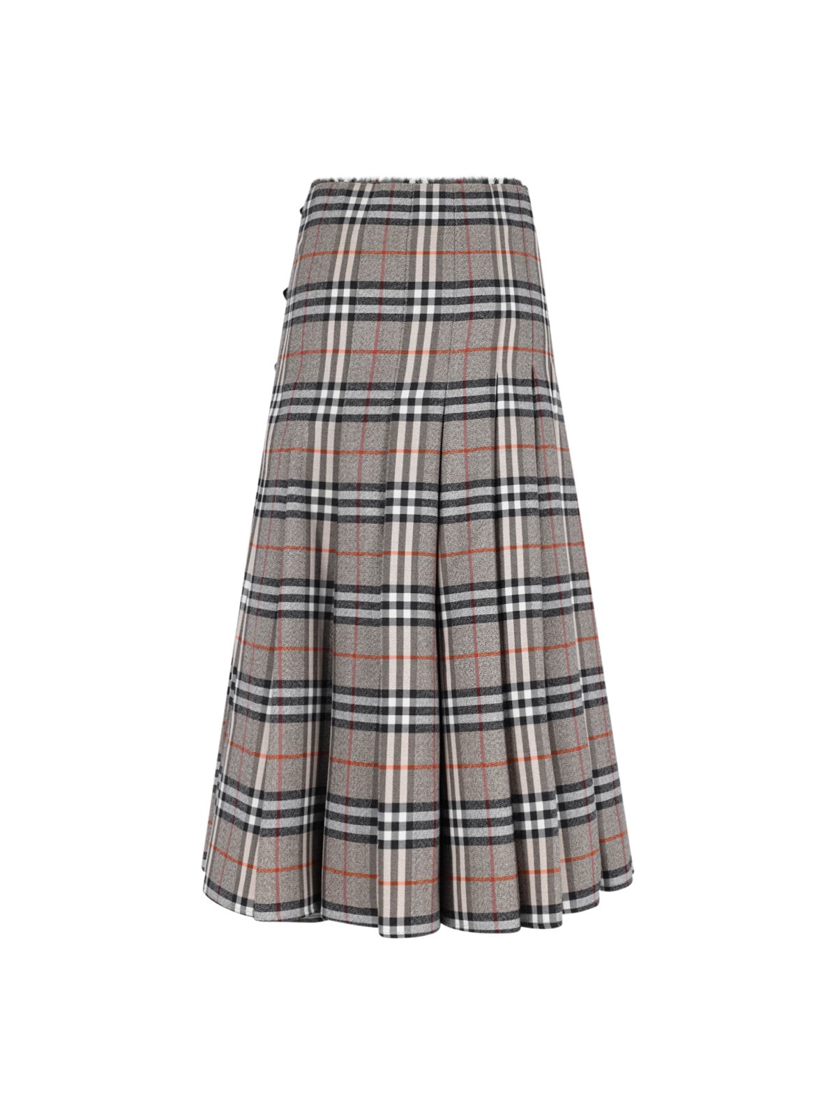 スカート Burberry SS23 MIDI SKIRT (8067788_A1397) Burberry 'check' midi skirt available on SUGAR - 192445